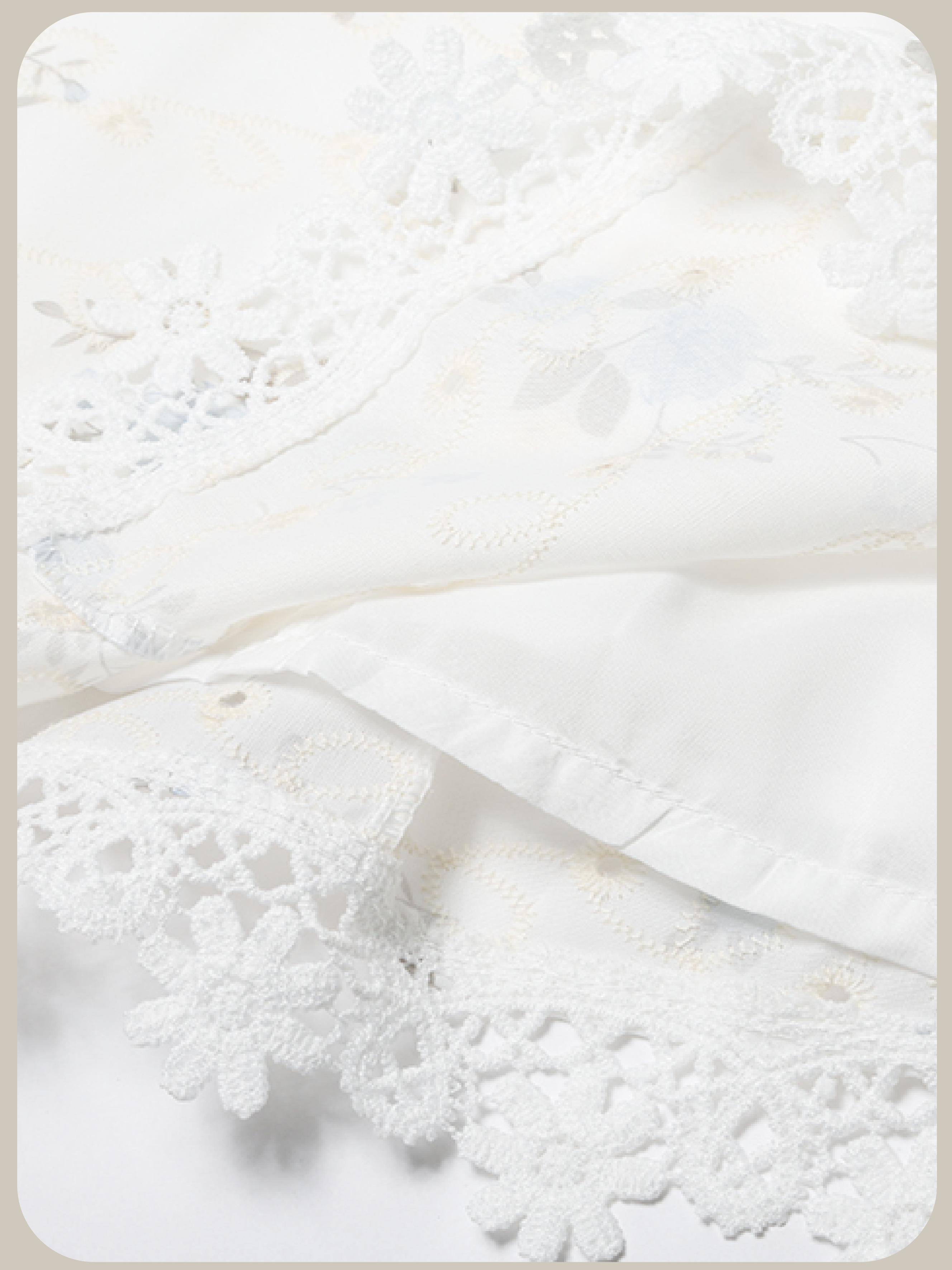 Floral Motif Waisted One Piece/花柄ウエストワンピース