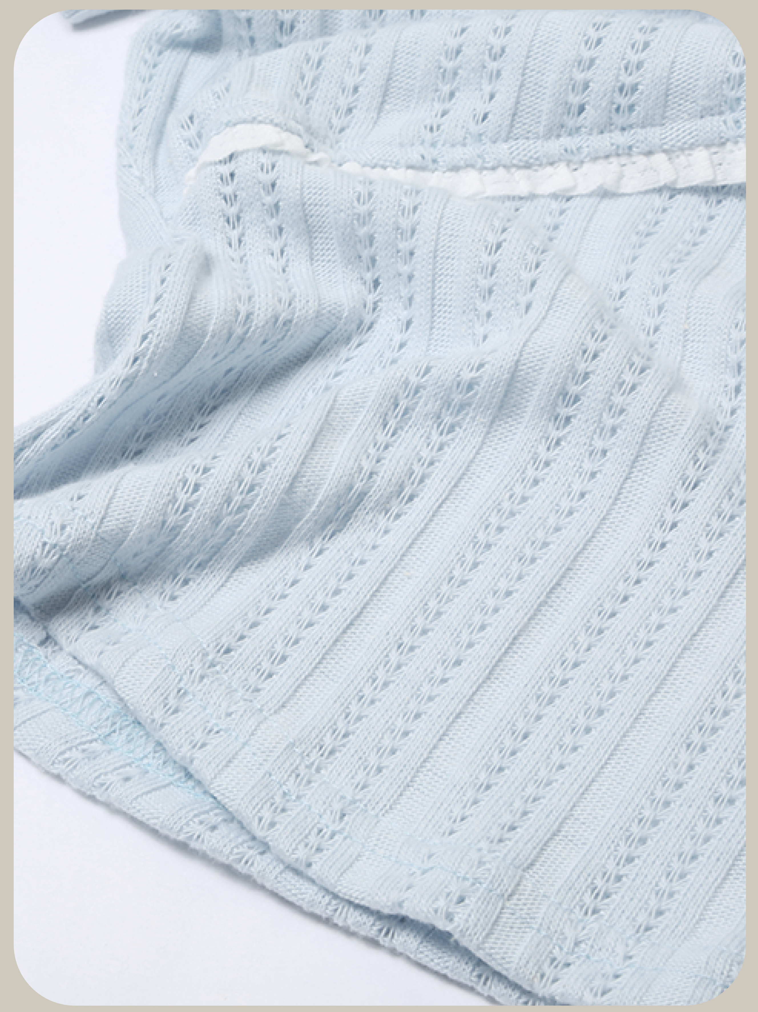 Baby Blue Lace Docking Top/ベビーブルーレースドッキングトップ