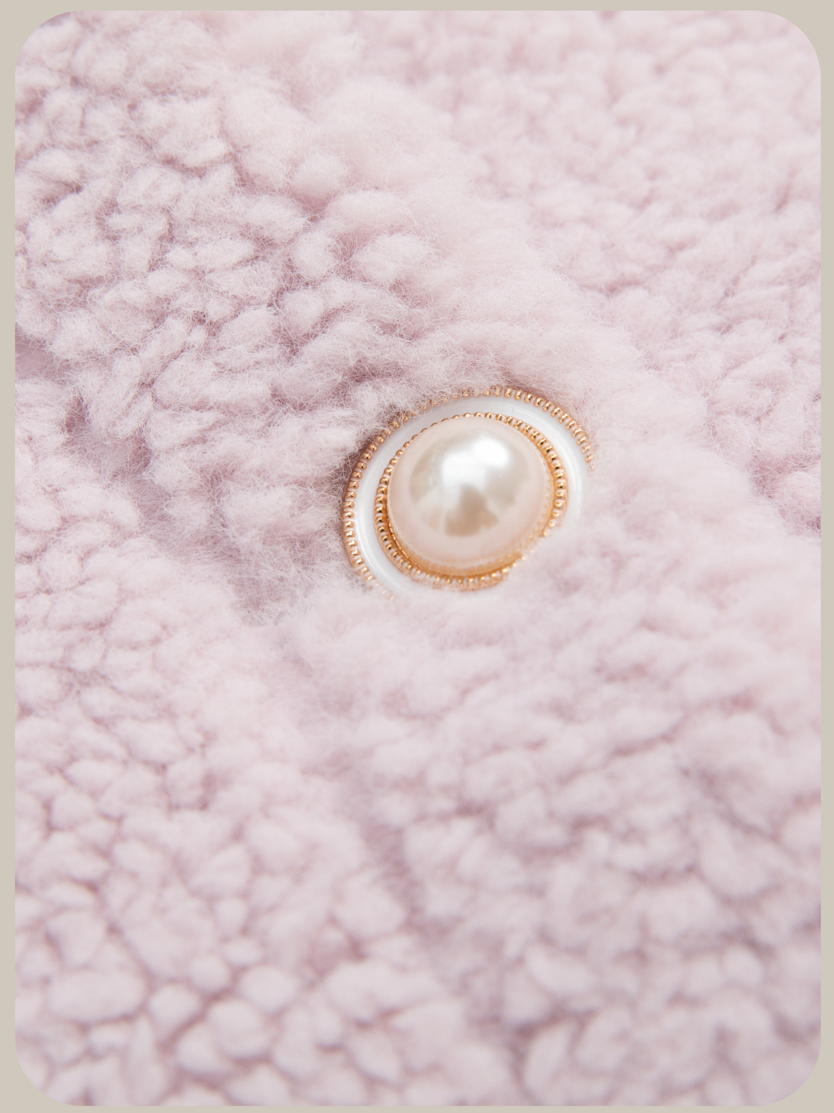 Polar Boa Coat With Mini Bag/ポーラーボアコート ミニバッグ付き