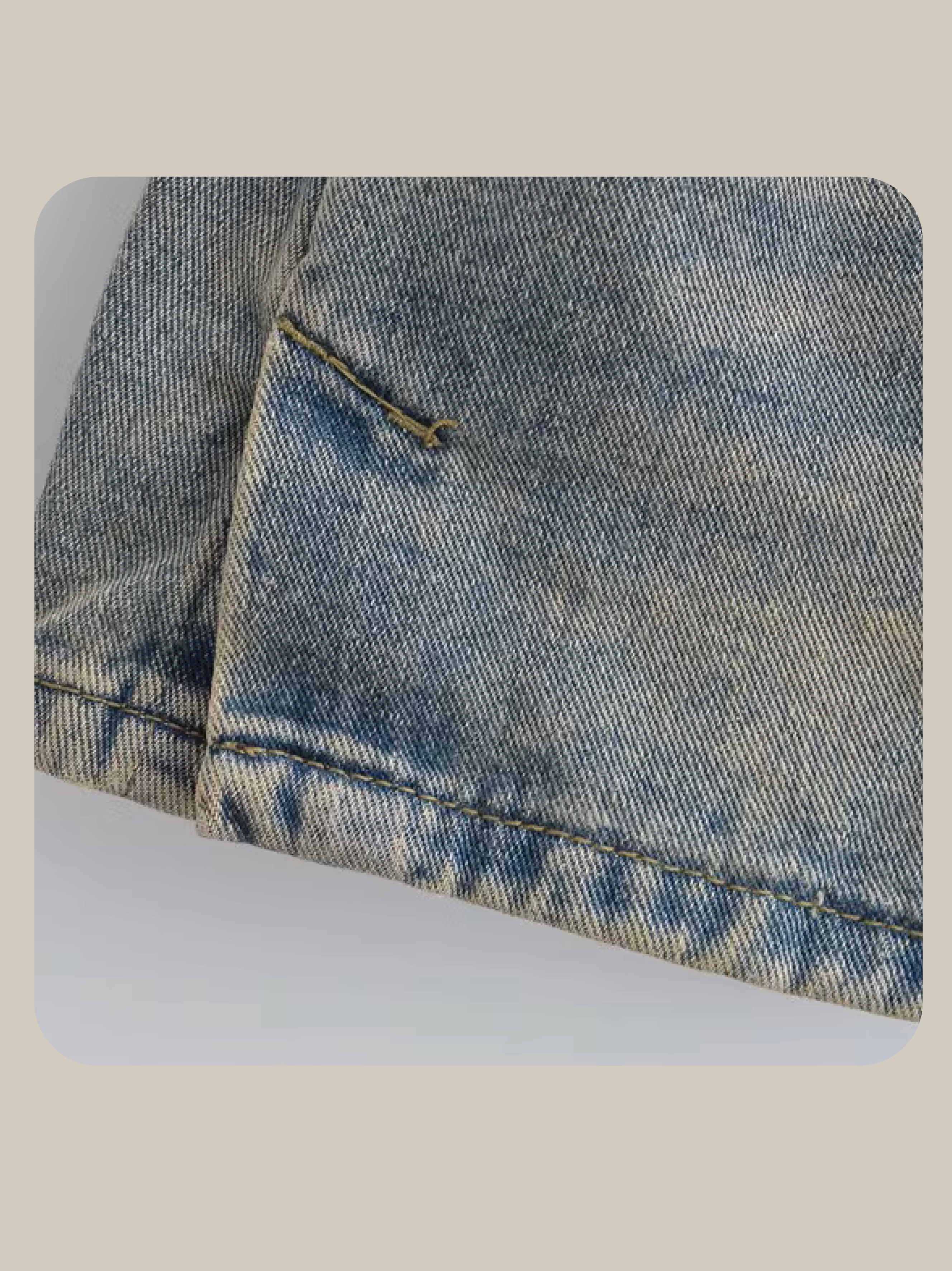 Double Belt Denim Skirt/ダブルベルトデニムスカート