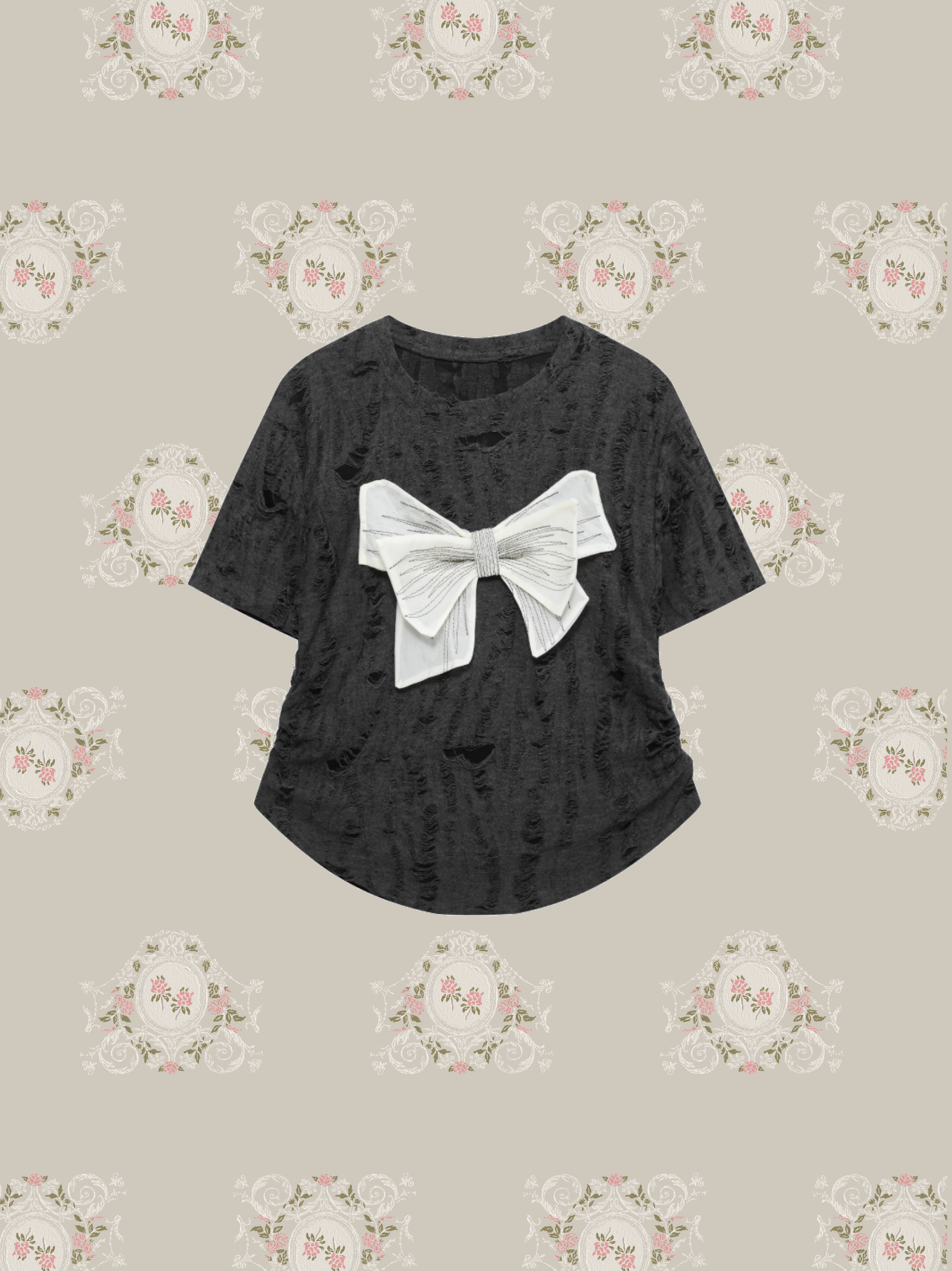 Broken Style Ribbon T