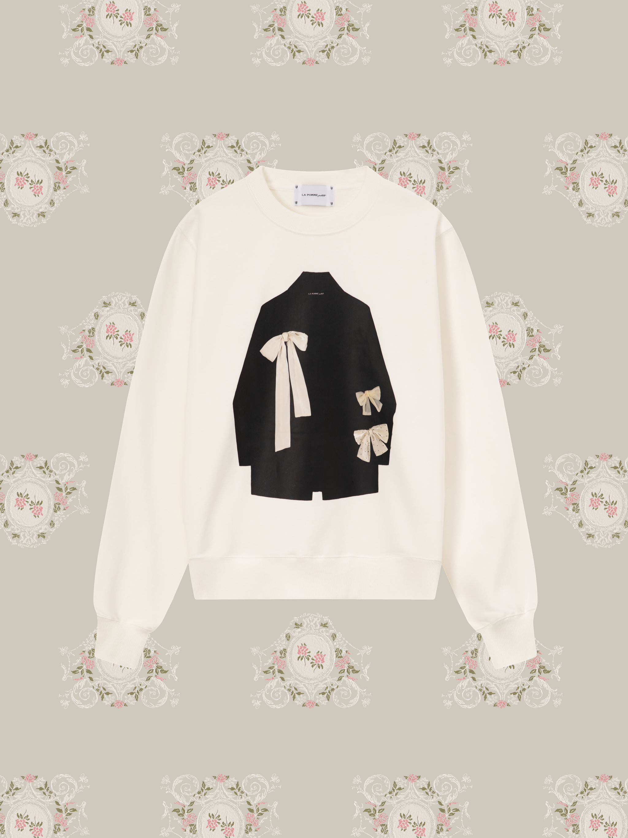ジャケット・アウター LA POMME petit Jacket LA POMME petit Ribbon Attack Jacket Sweat