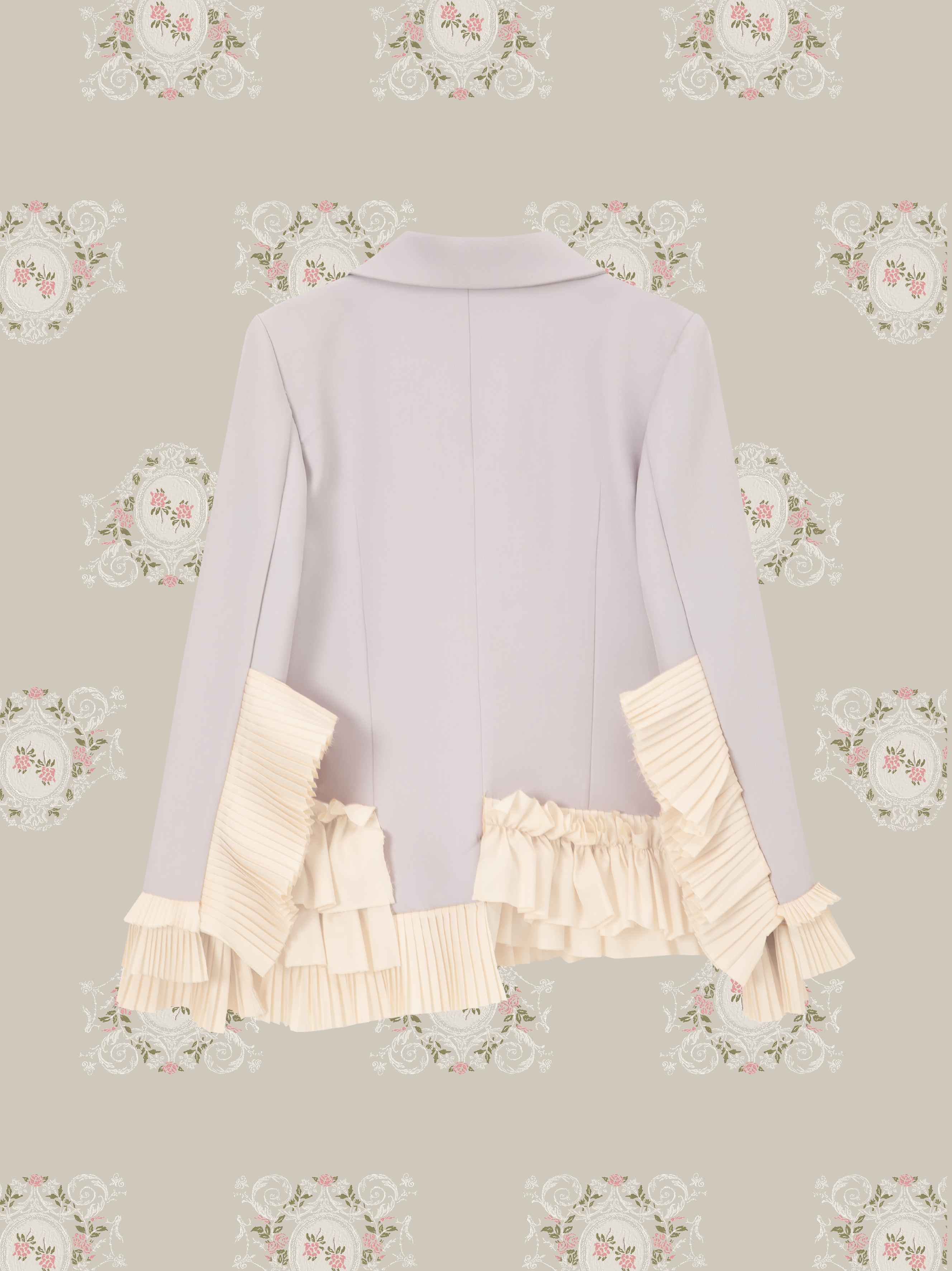 ・予約商品・Princess Pleated Lace Frill Jacket/プリンセスプリーツレースフリルジャケット
