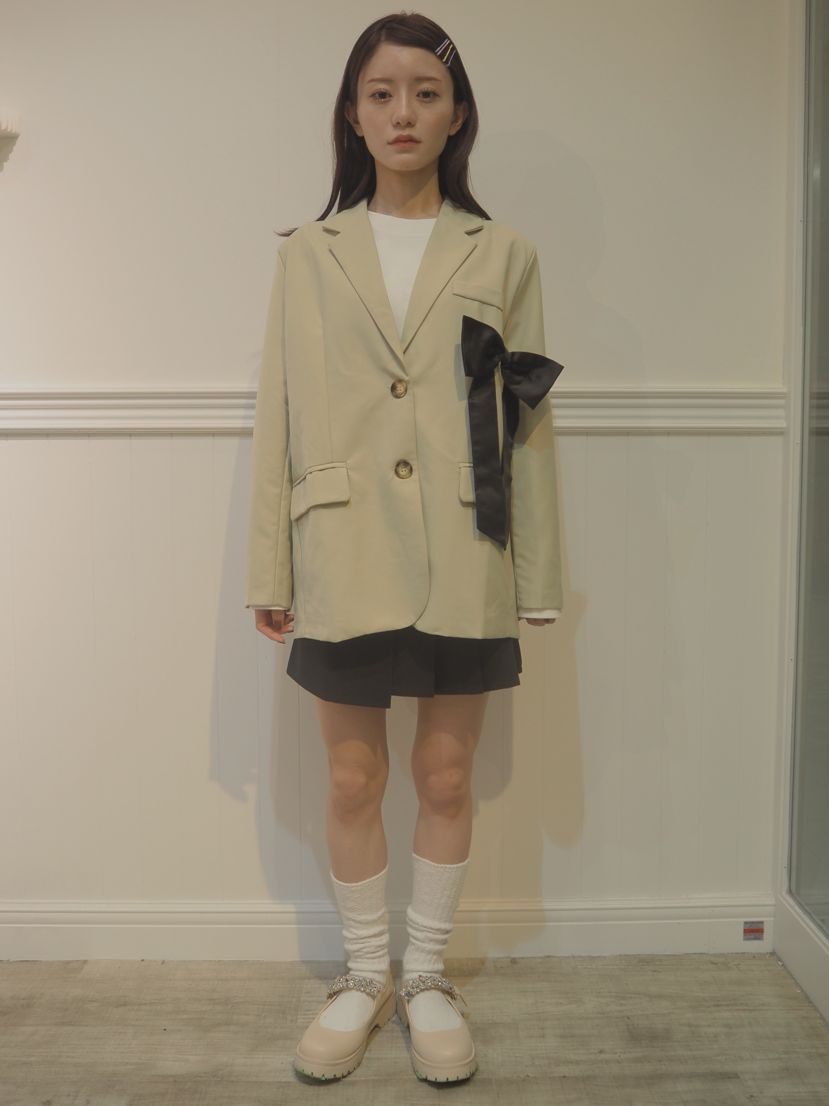 Relaxed Big Ribbon Jacket リラックスビッグリボンジャケット