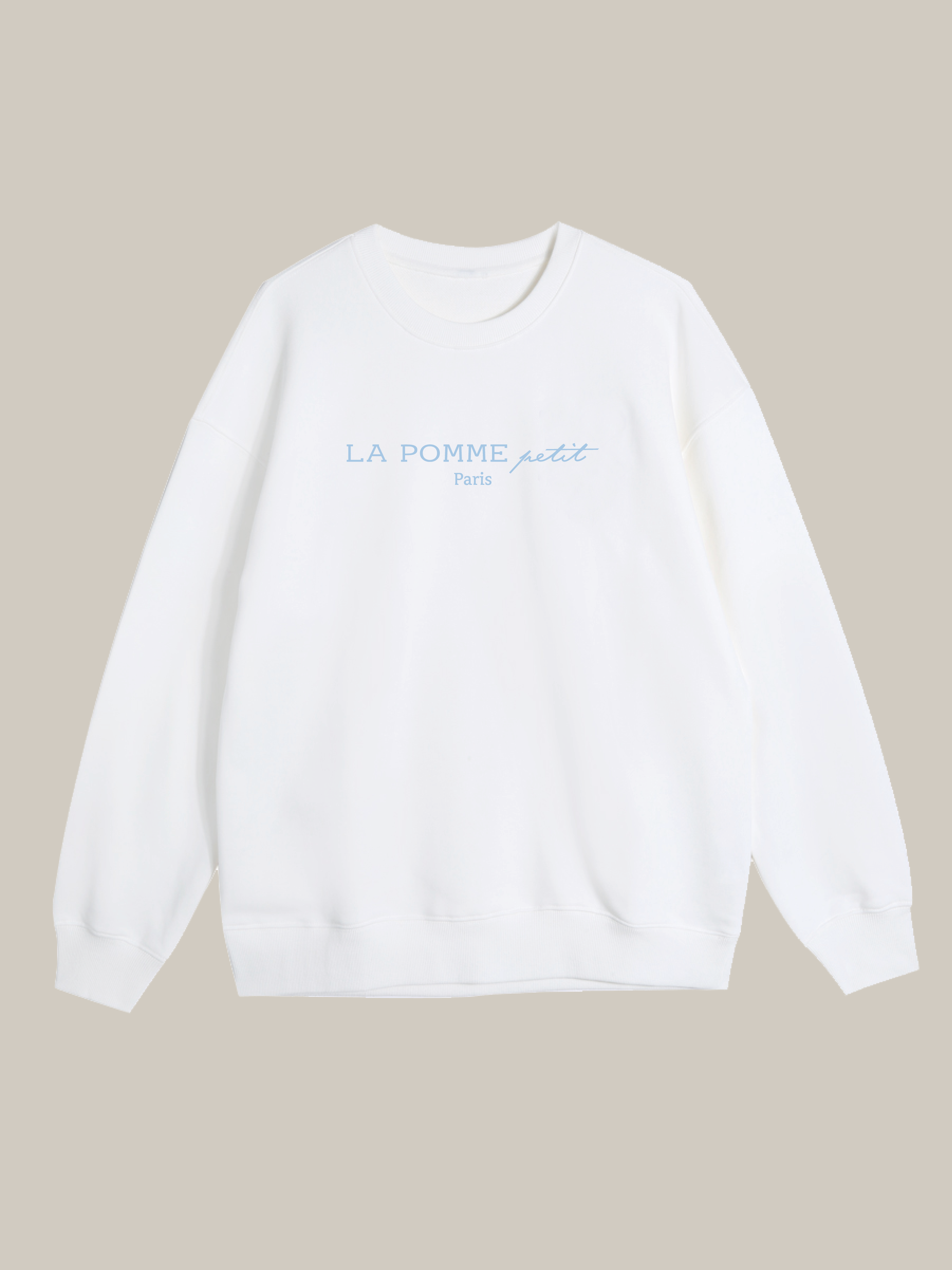 予約商品・LA POMME petit Paris Logo Sweater