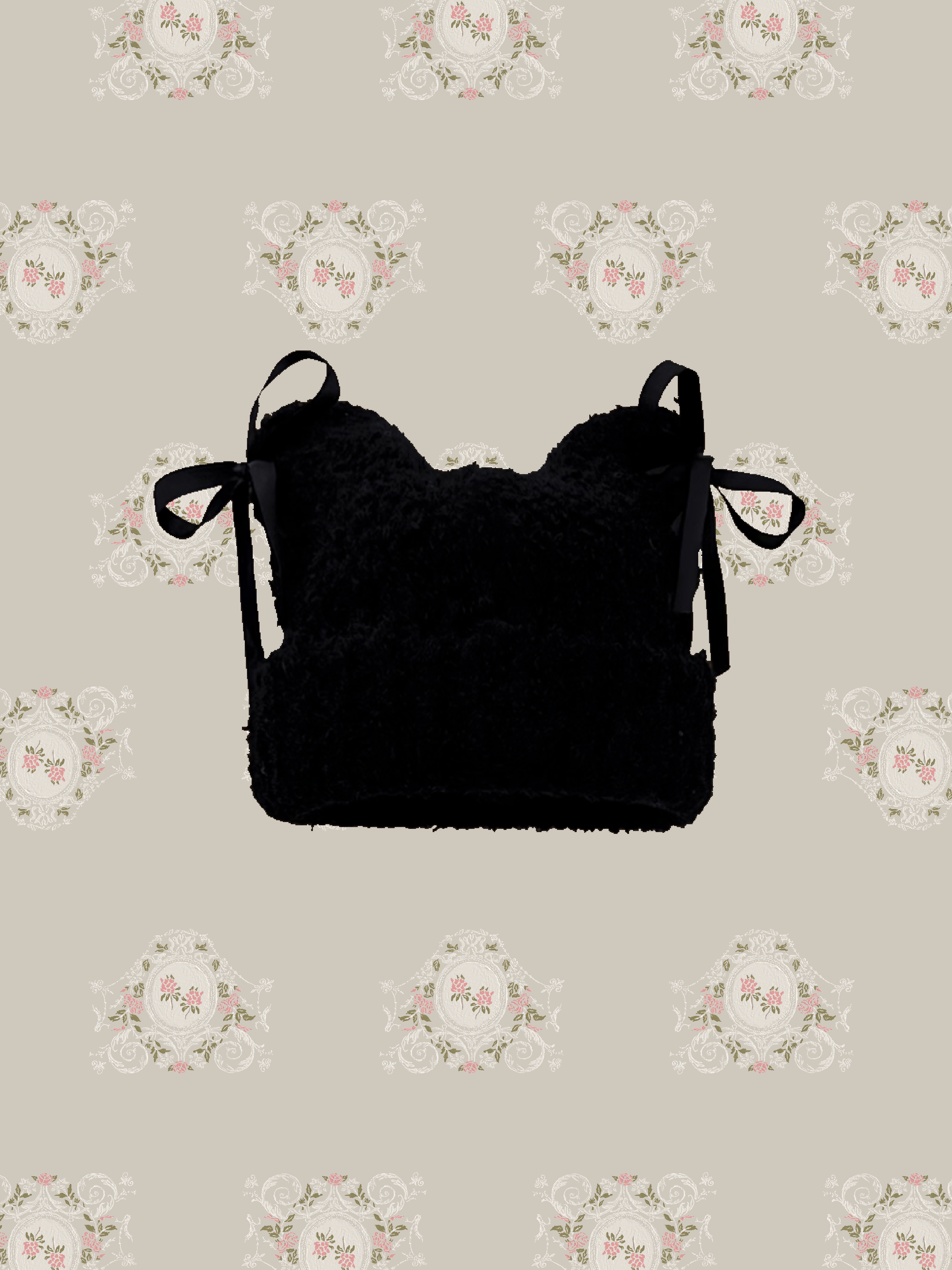 Fluffy Cat Ear Knit Cap/ふわふわ猫耳ニットキャップ