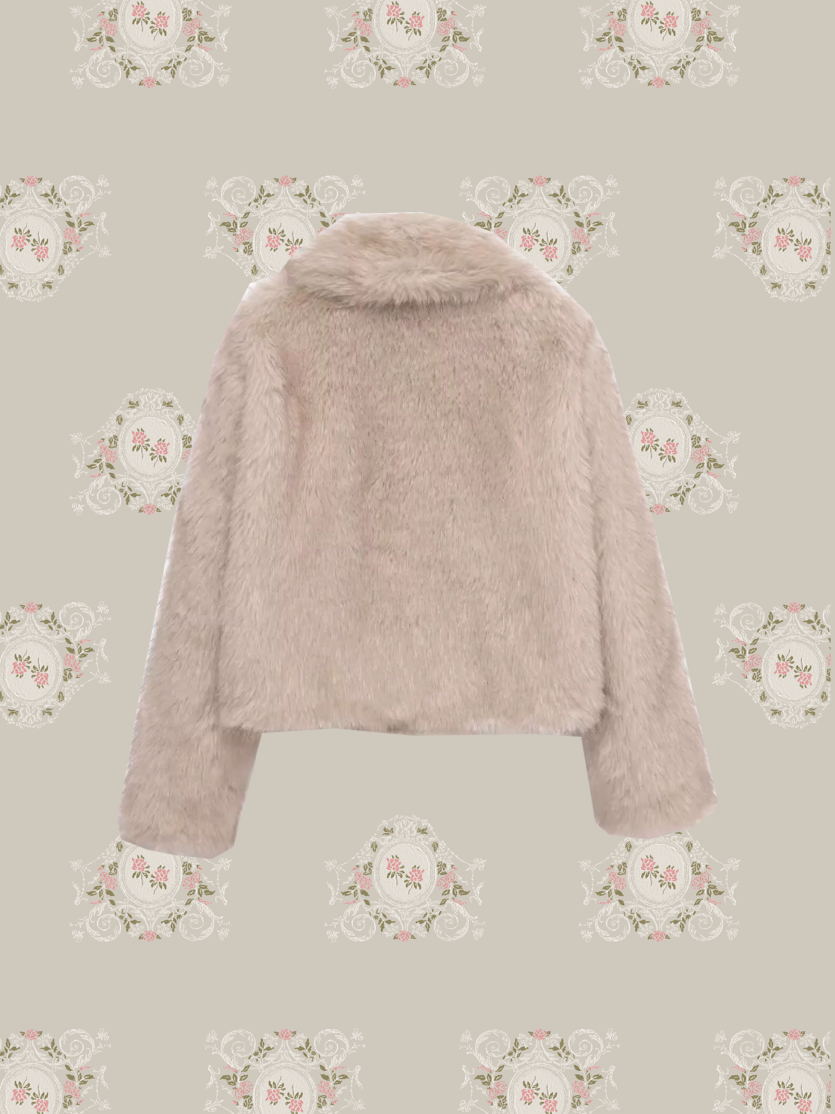 Cozy Faux Fur Zip Jacket/フェイクファージップジャケット