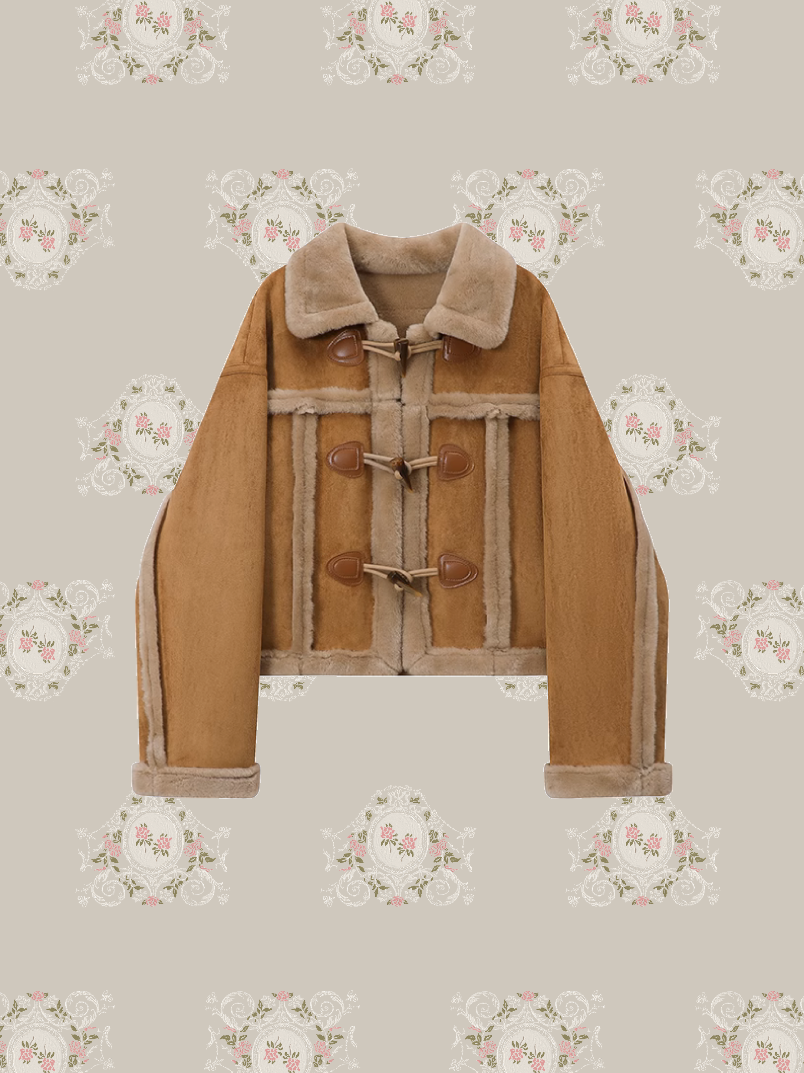 Cropped Mouton Coat/クロップドムートンコート