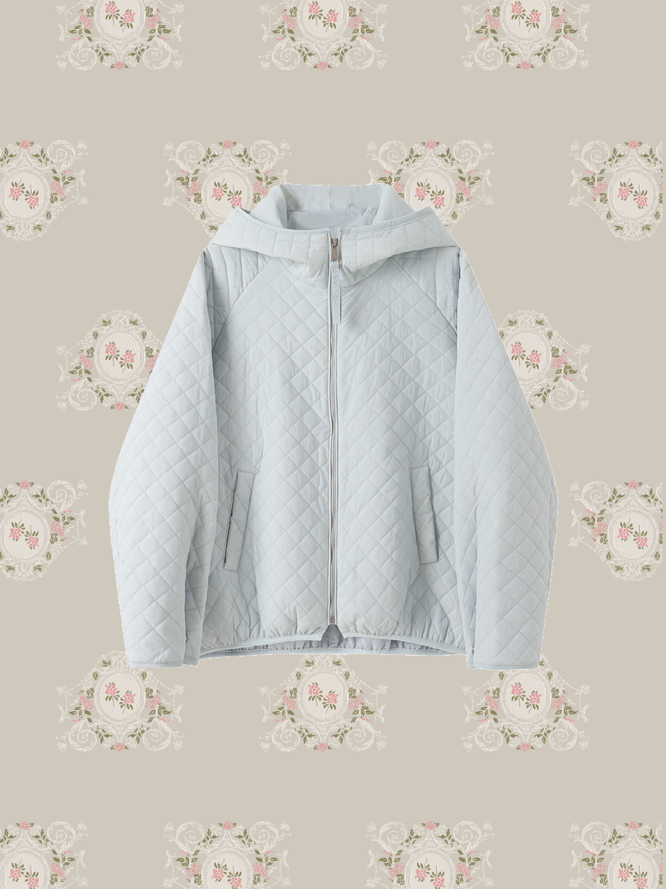 Quilting Hoodie Down Jacket/キルティングフーディーダウンジャケット