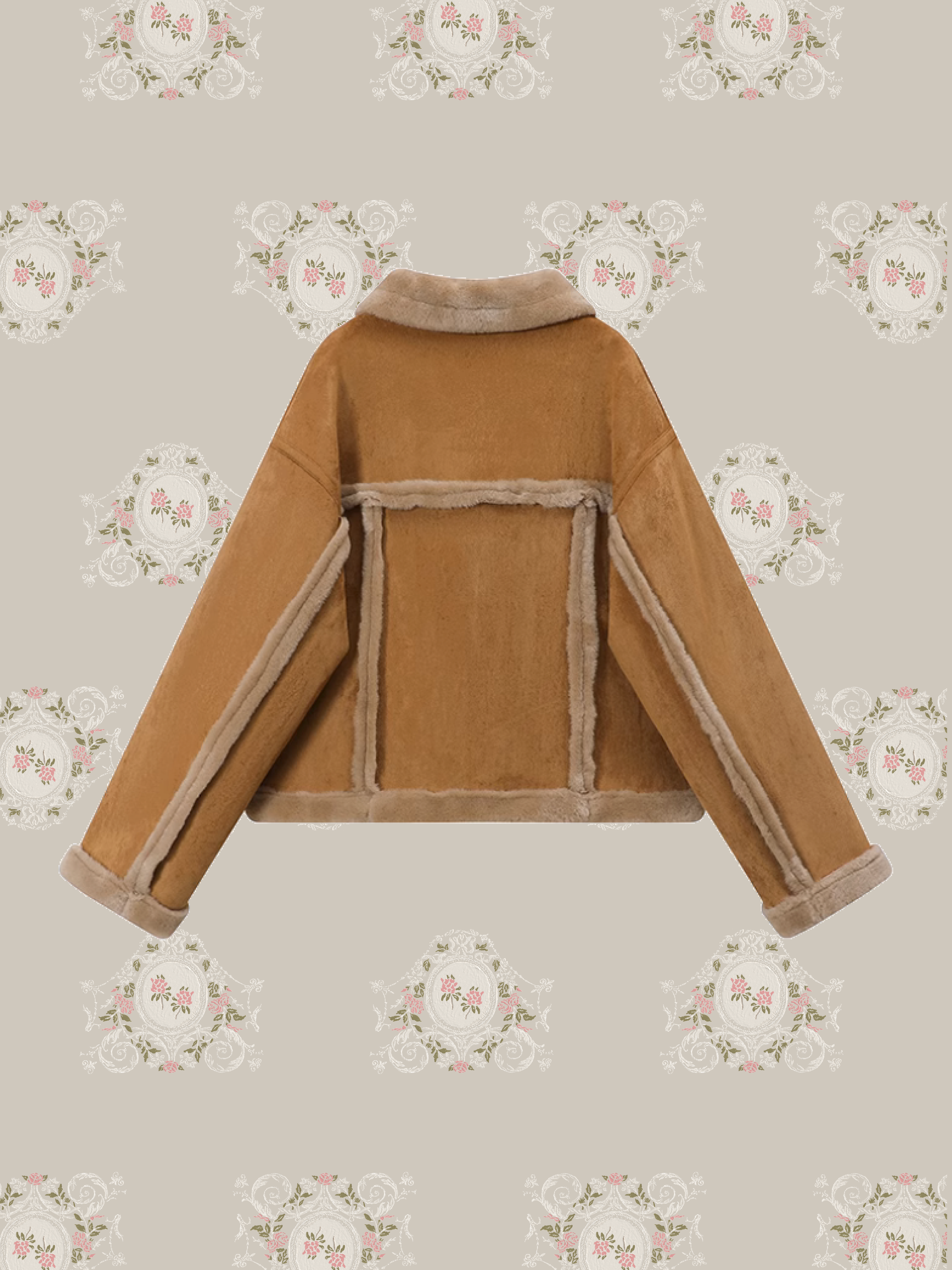 Cropped Mouton Coat/クロップドムートンコート