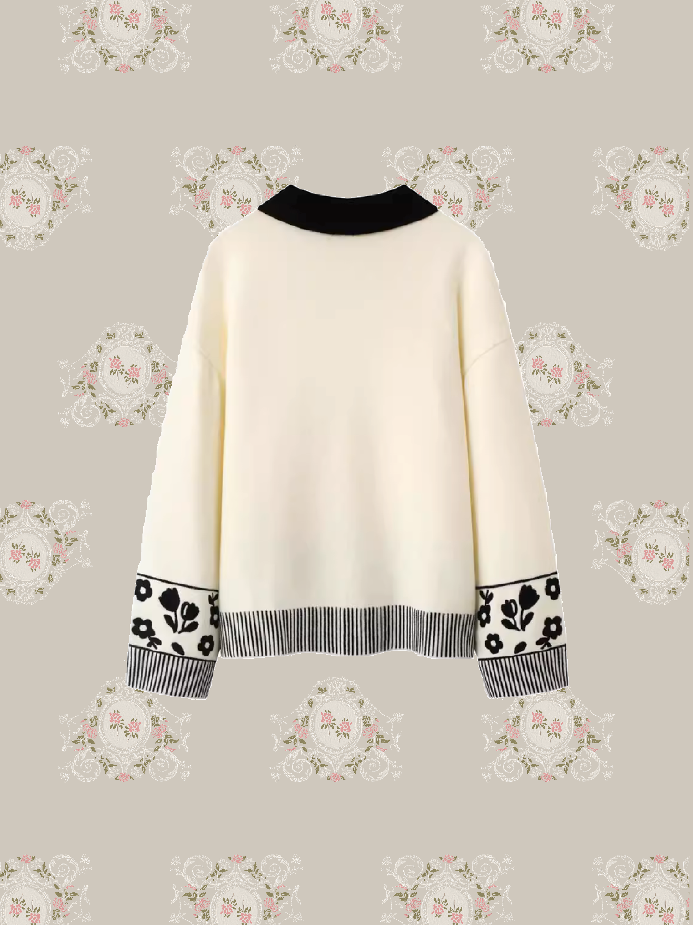 Garden Jacquard Knit/ガーデンジャカードニット