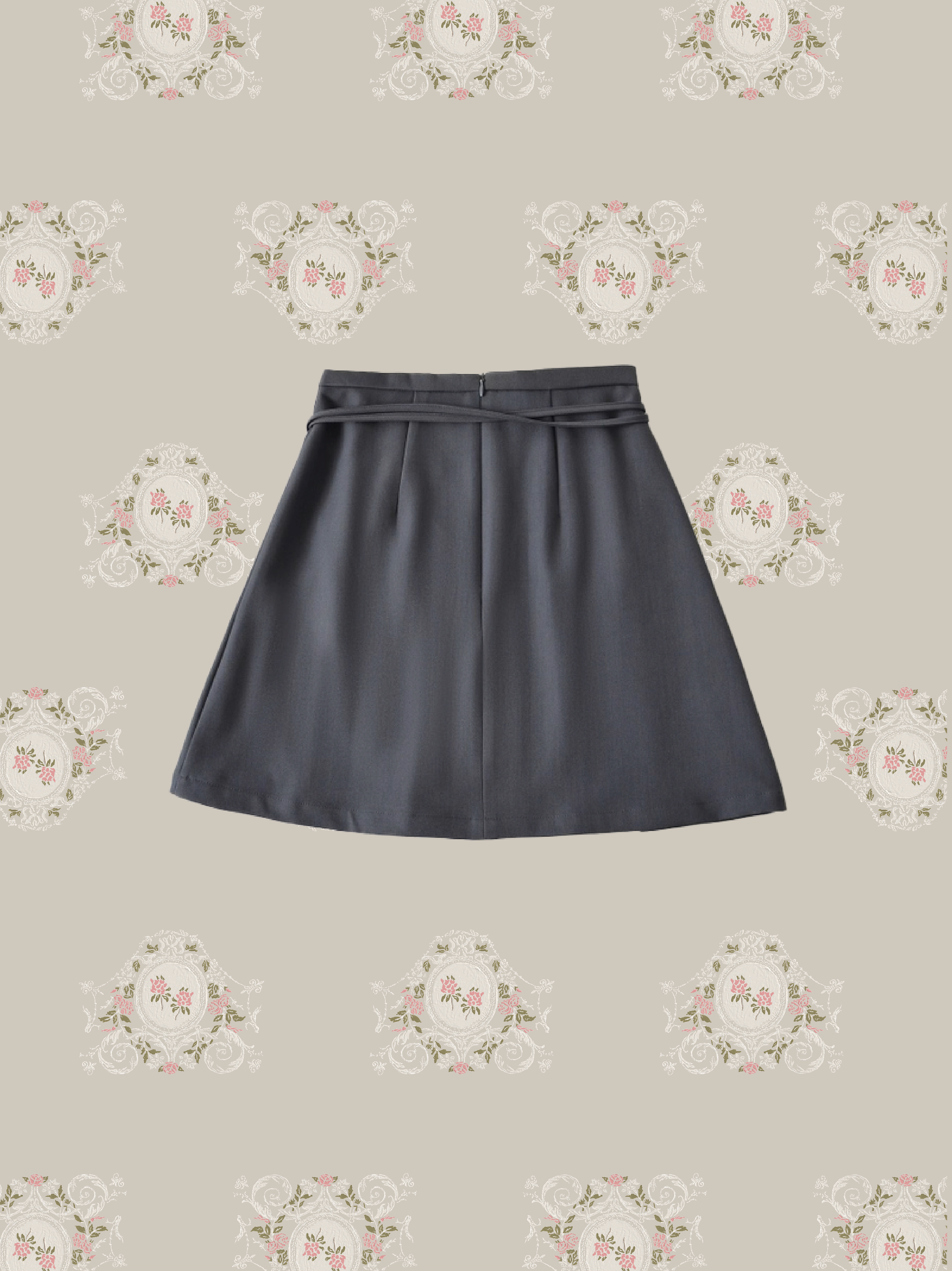 Pleats Side Slit Skirt/プリーツサイドスリットスカート