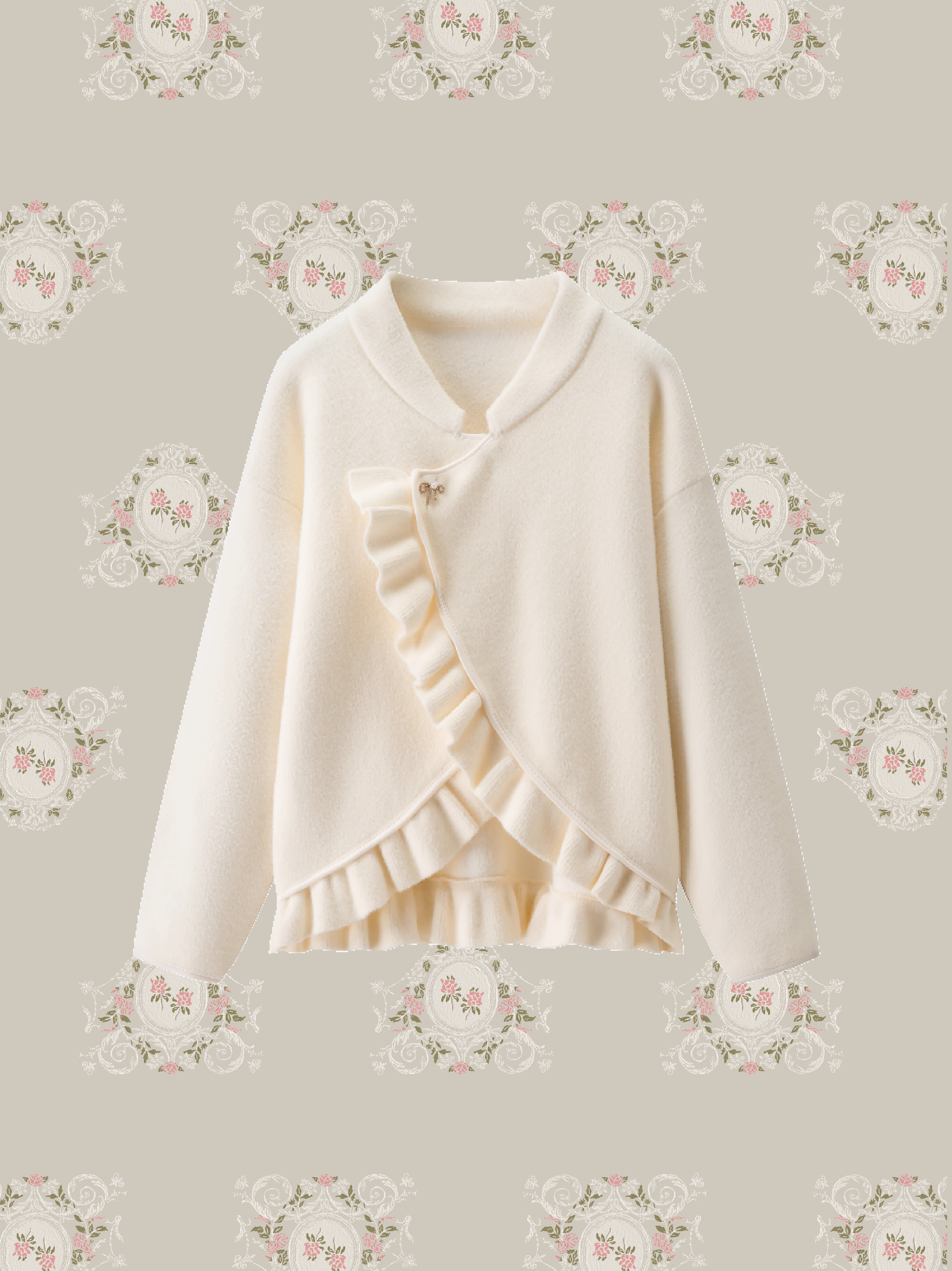 Elegant Frill Deco Coat/エレガントフリルデココート