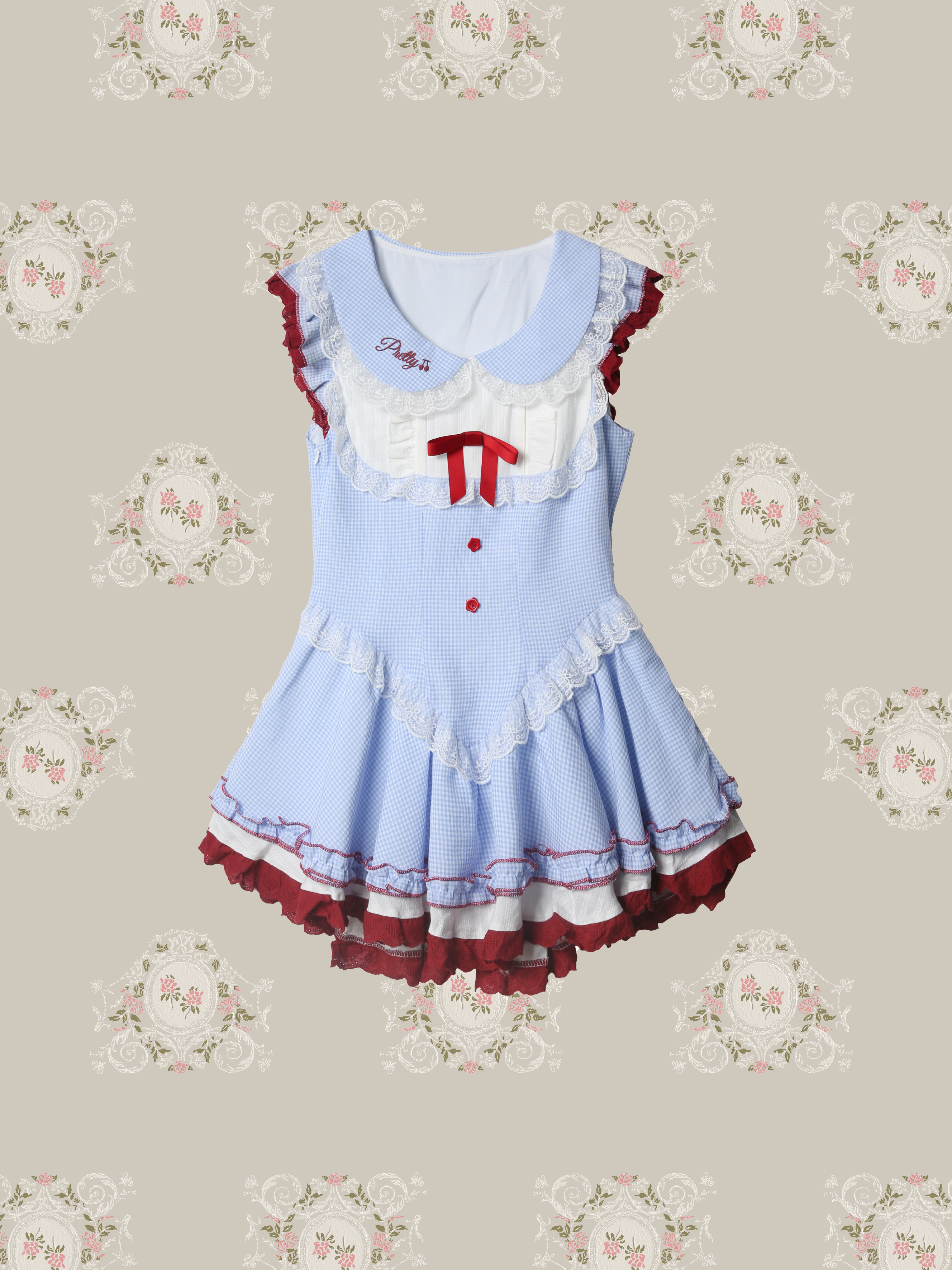 Sweet Layer Flare Dress/スイートレイヤーフレアドレス