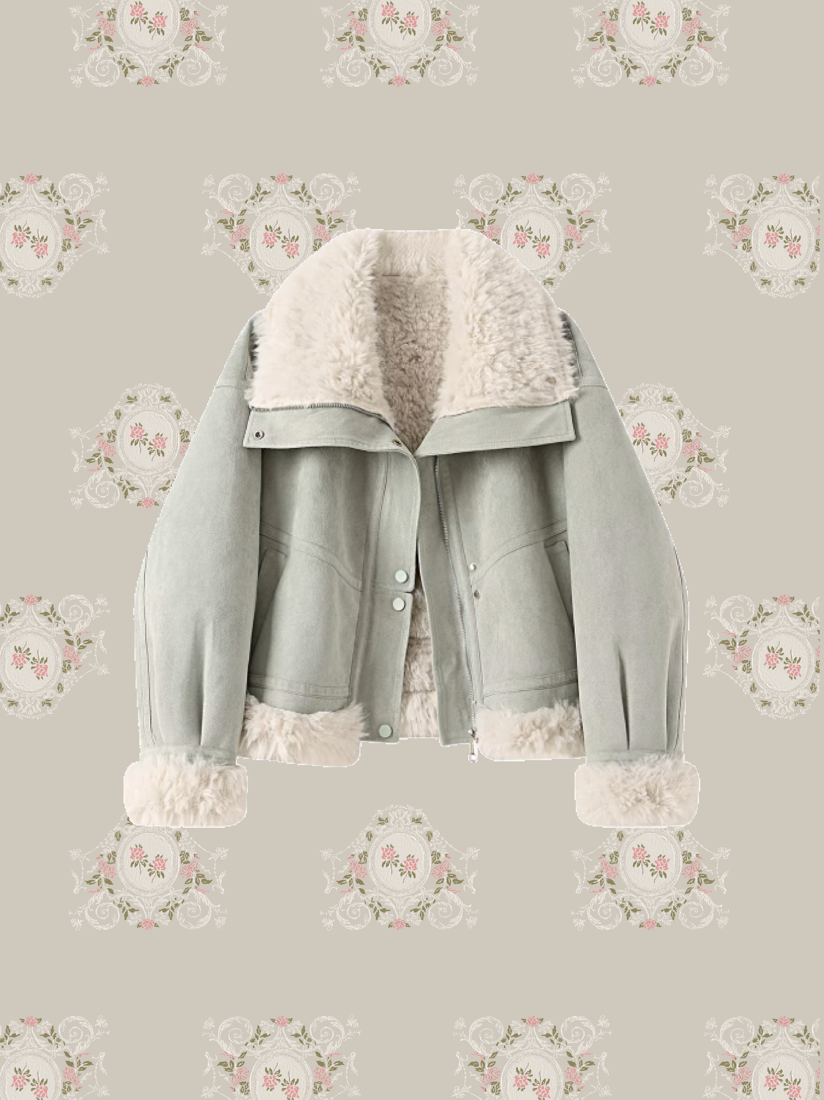 Cozy Faux Fur Jacket/フェイクファージャケット