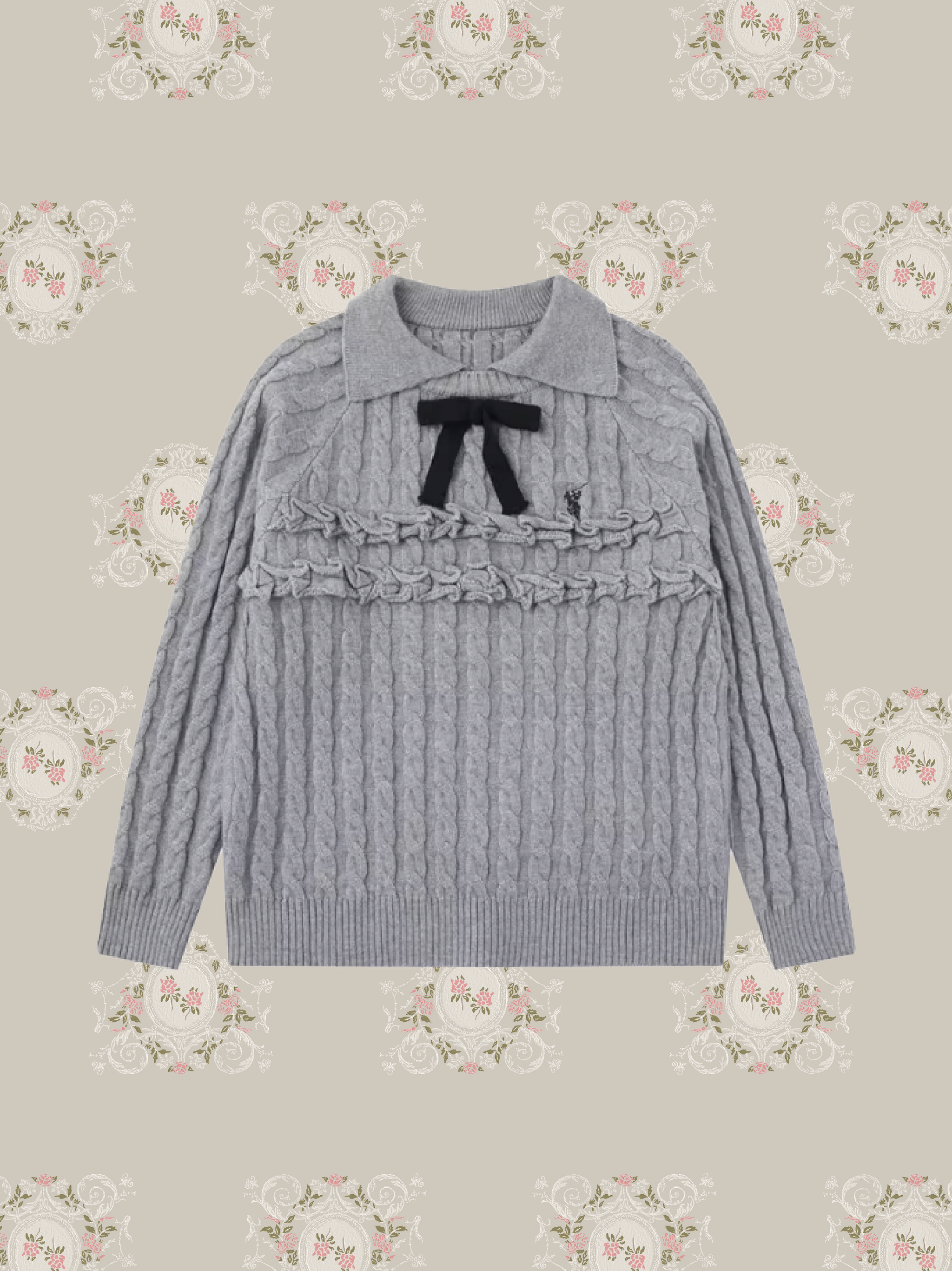 新品 bibiy. FLORENTINA FRILL KNIT フリル ニット 即日发送 Bibiy FLORENTINA FRILL KNITフリル長袖ニット - メルカリ