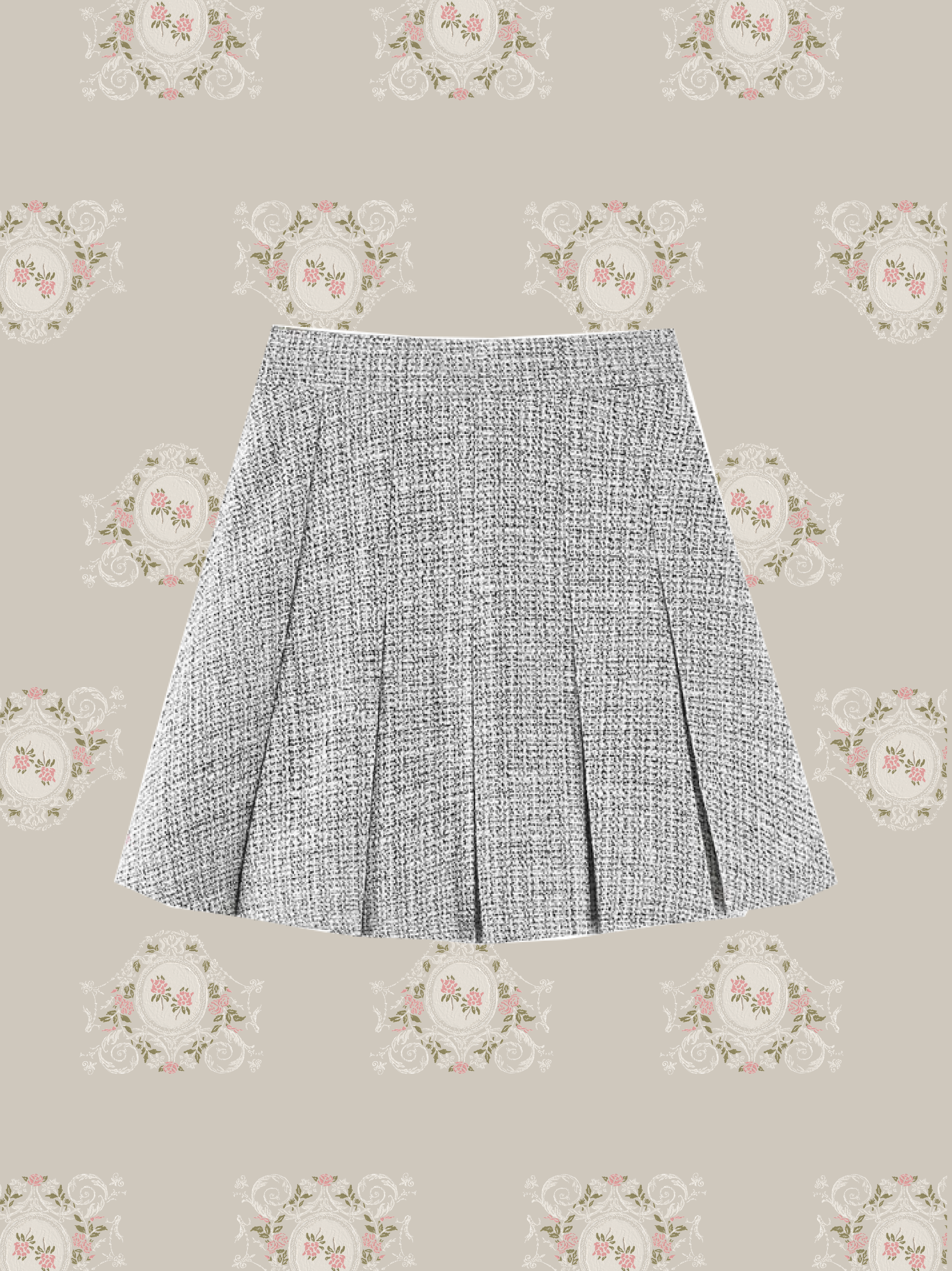 11/7 New Color❤︎ Elegant Tweed Ribbon Set-Up/エレガントツイードリボンセットアップ