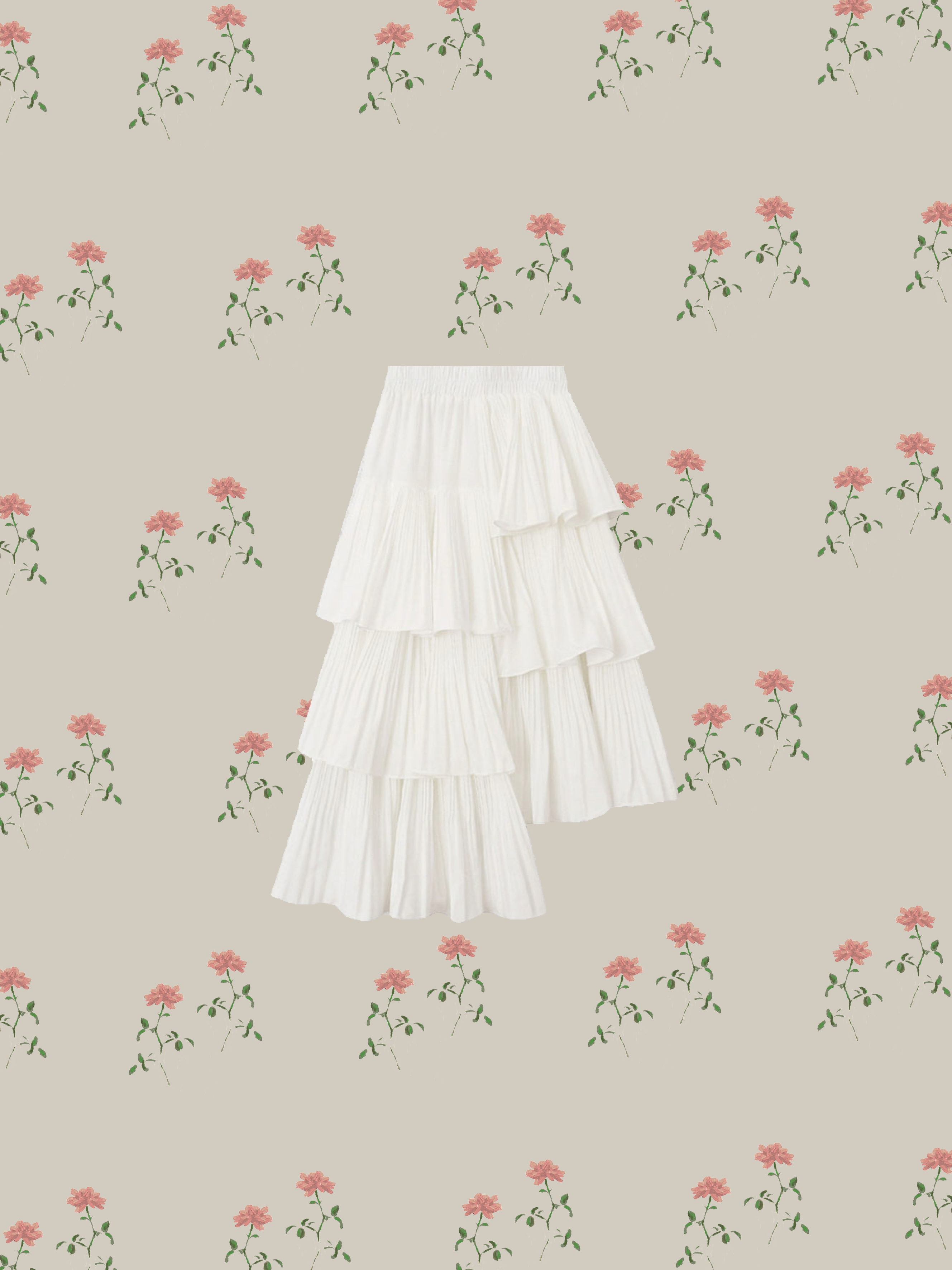 Многоярусная юбка Sweet с рюшами