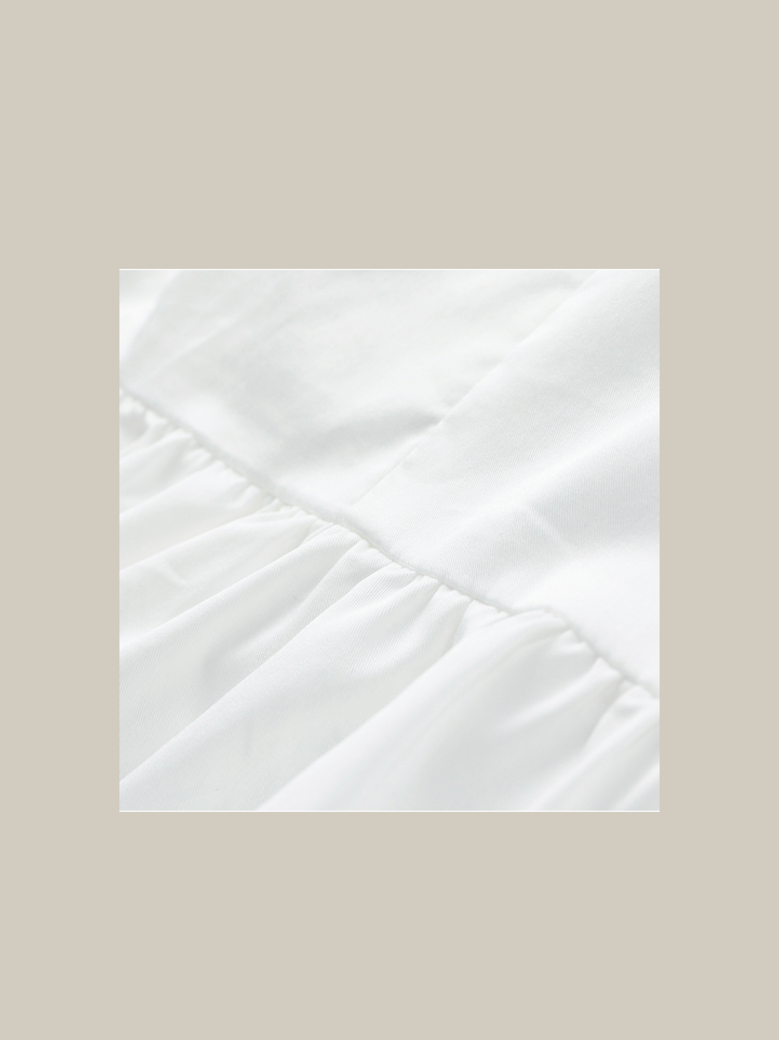 Блуза с двойной лентой и баской