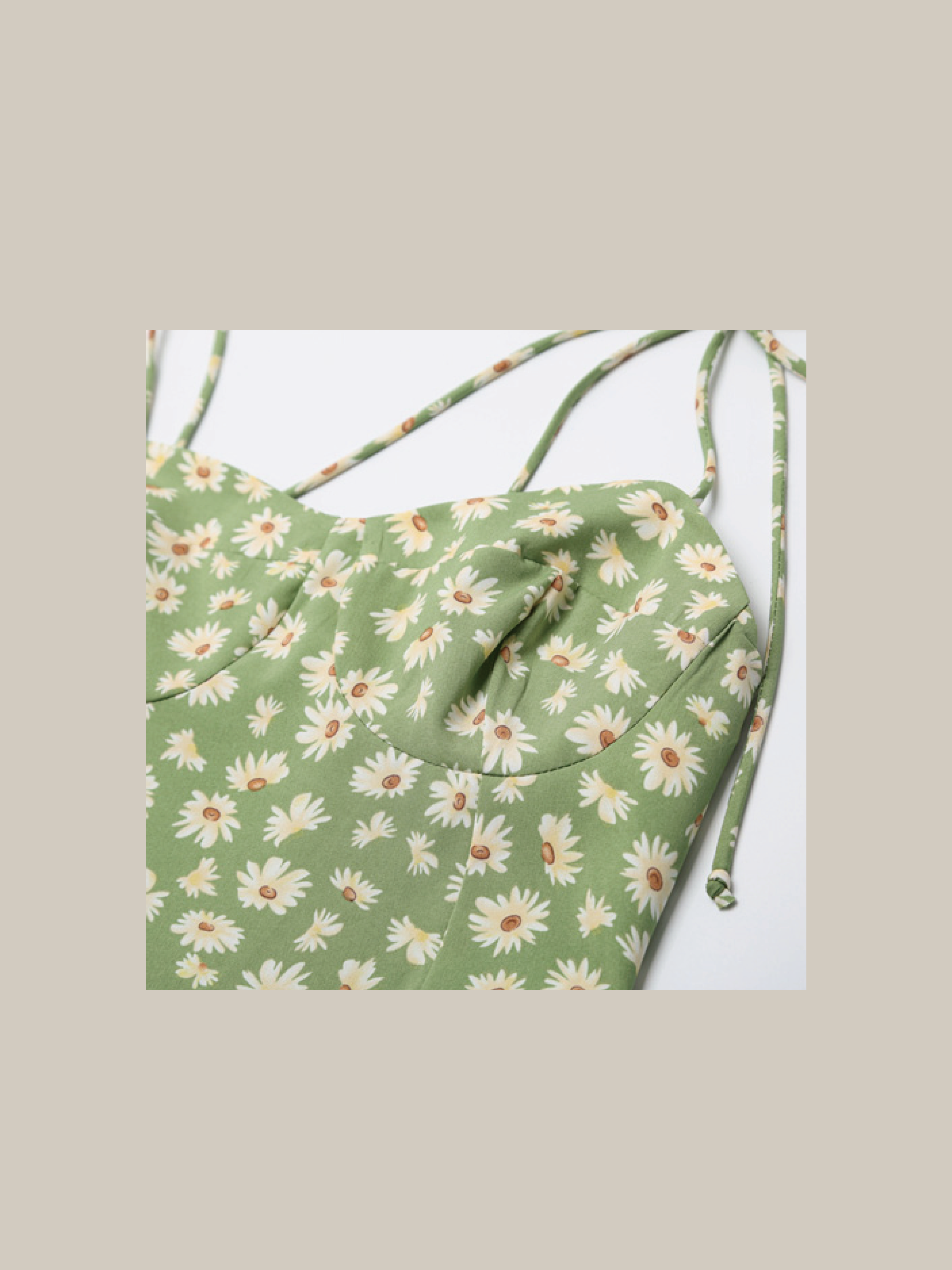 A copy of the Light Green Asymmetry Jacket Set Up