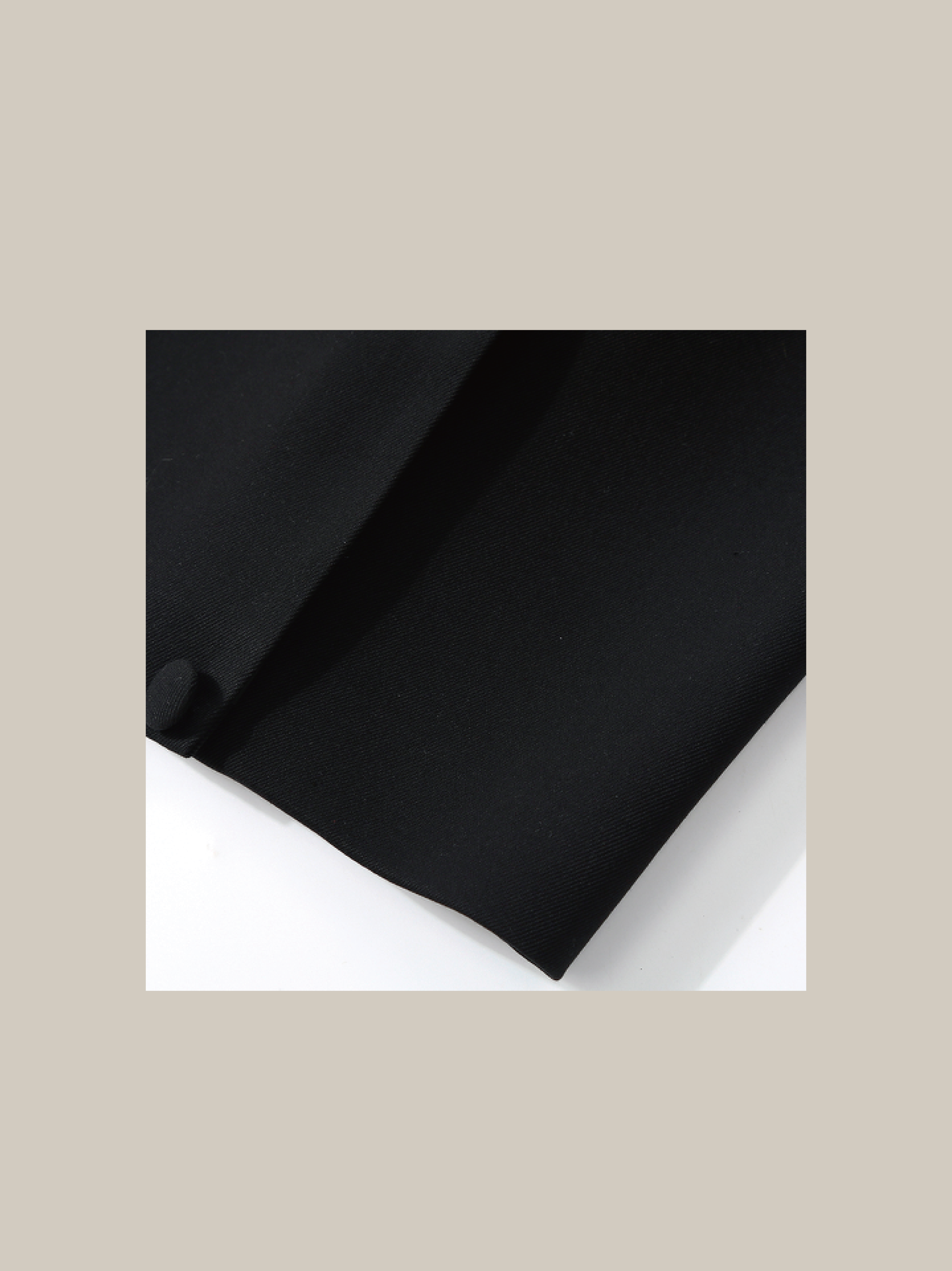 Black Mini Salopette Skirt