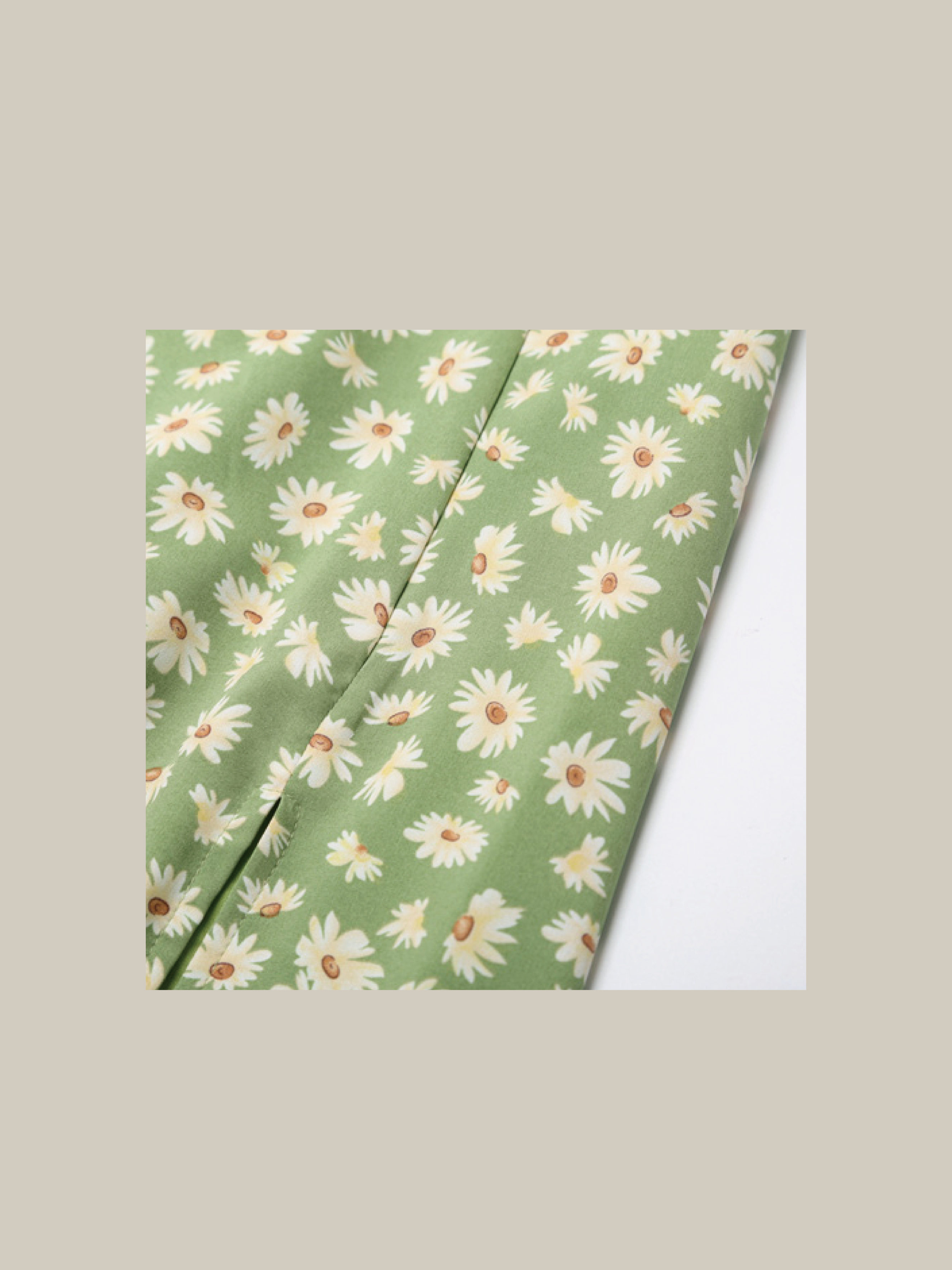 A copy of the Light Green Asymmetry Jacket Set Up