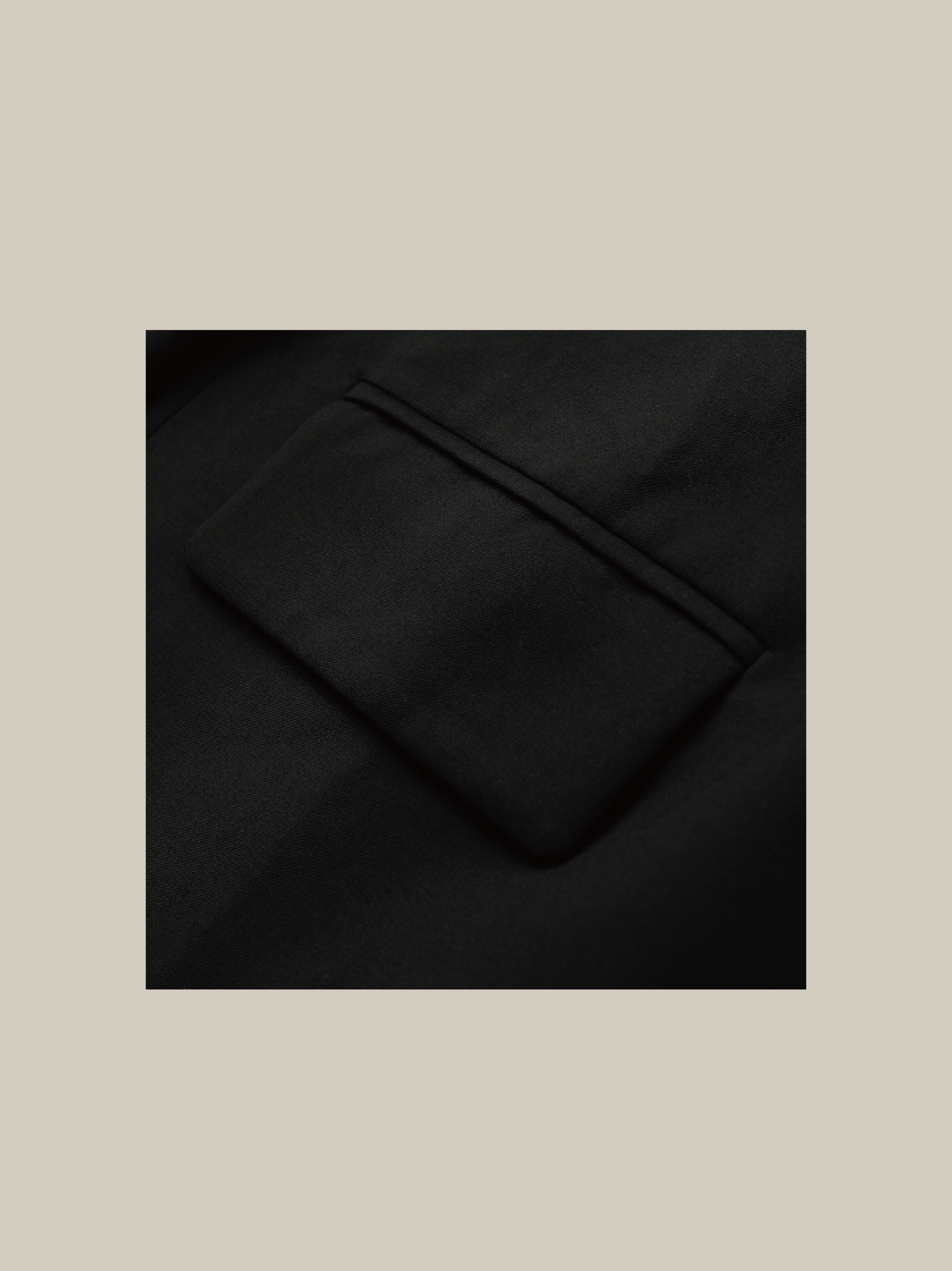 Ribbon Attacthed Black Jacket -- out of stock