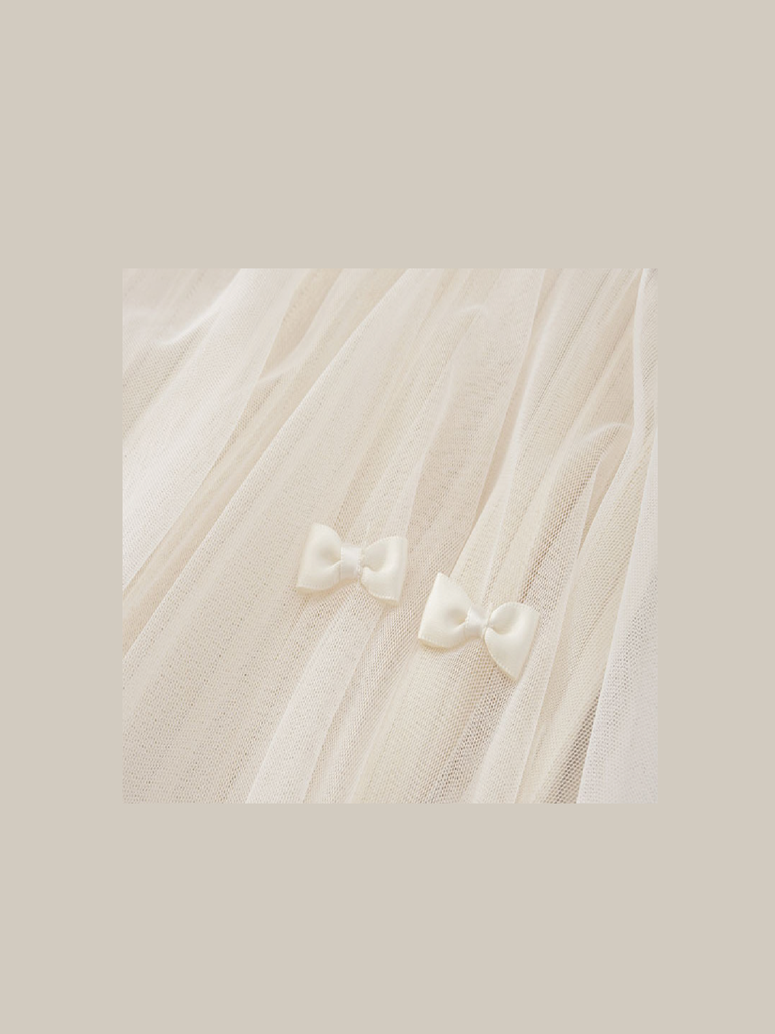 Lace Stitching Ribbon Knit Skirt