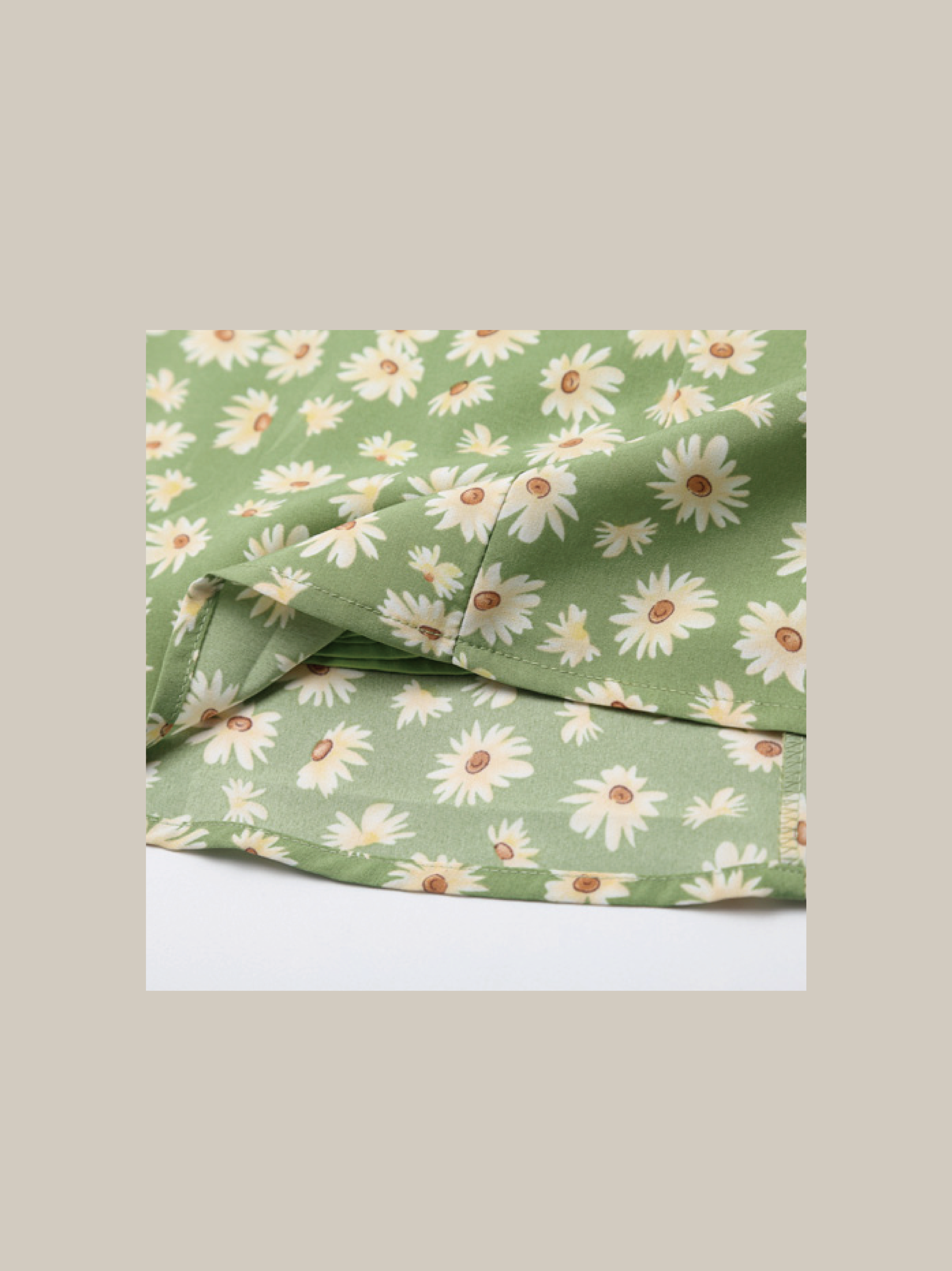 A copy of the Light Green Asymmetry Jacket Set Up