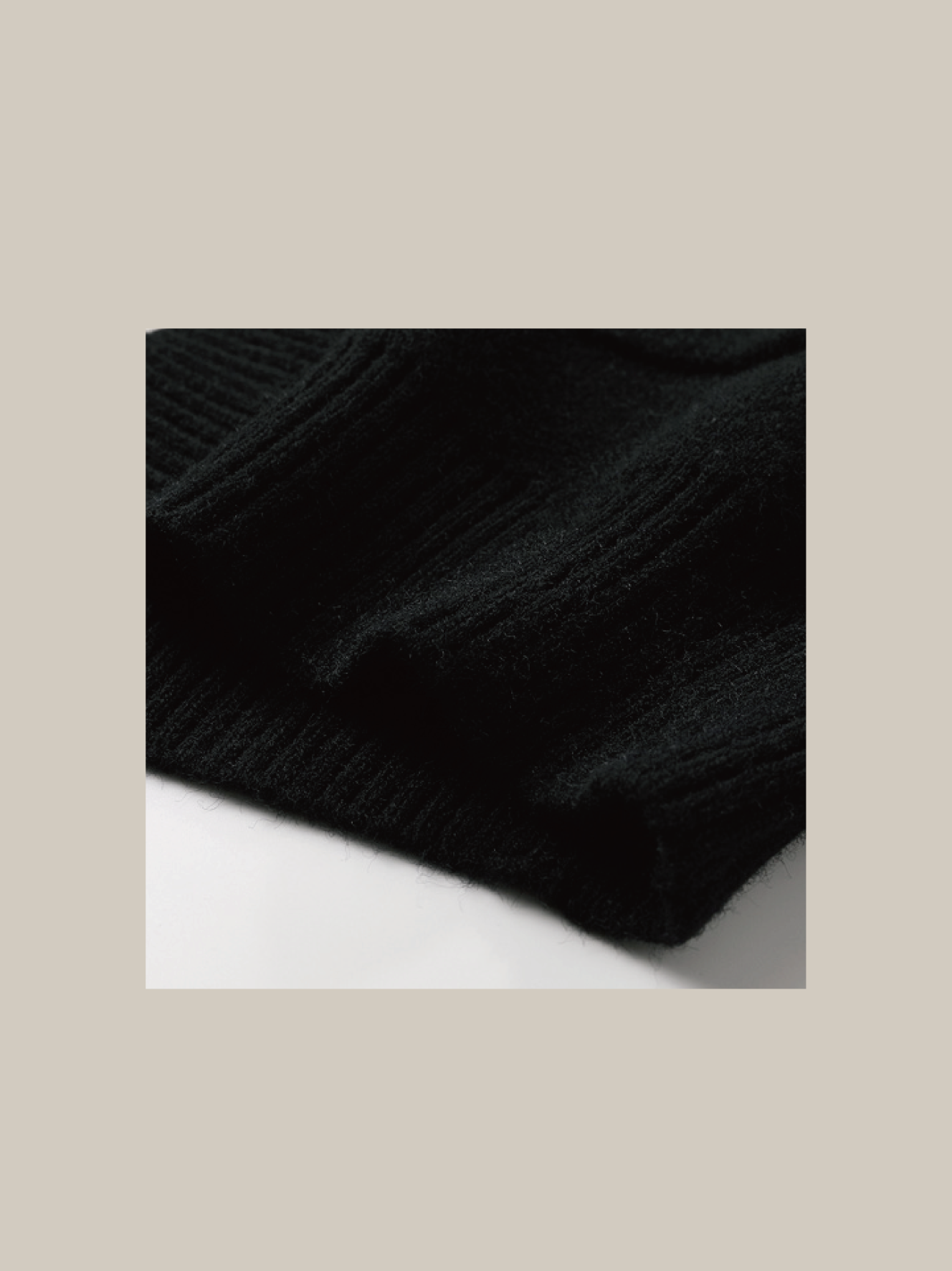 Bicolor Ribbon Mix Knit Cardigan