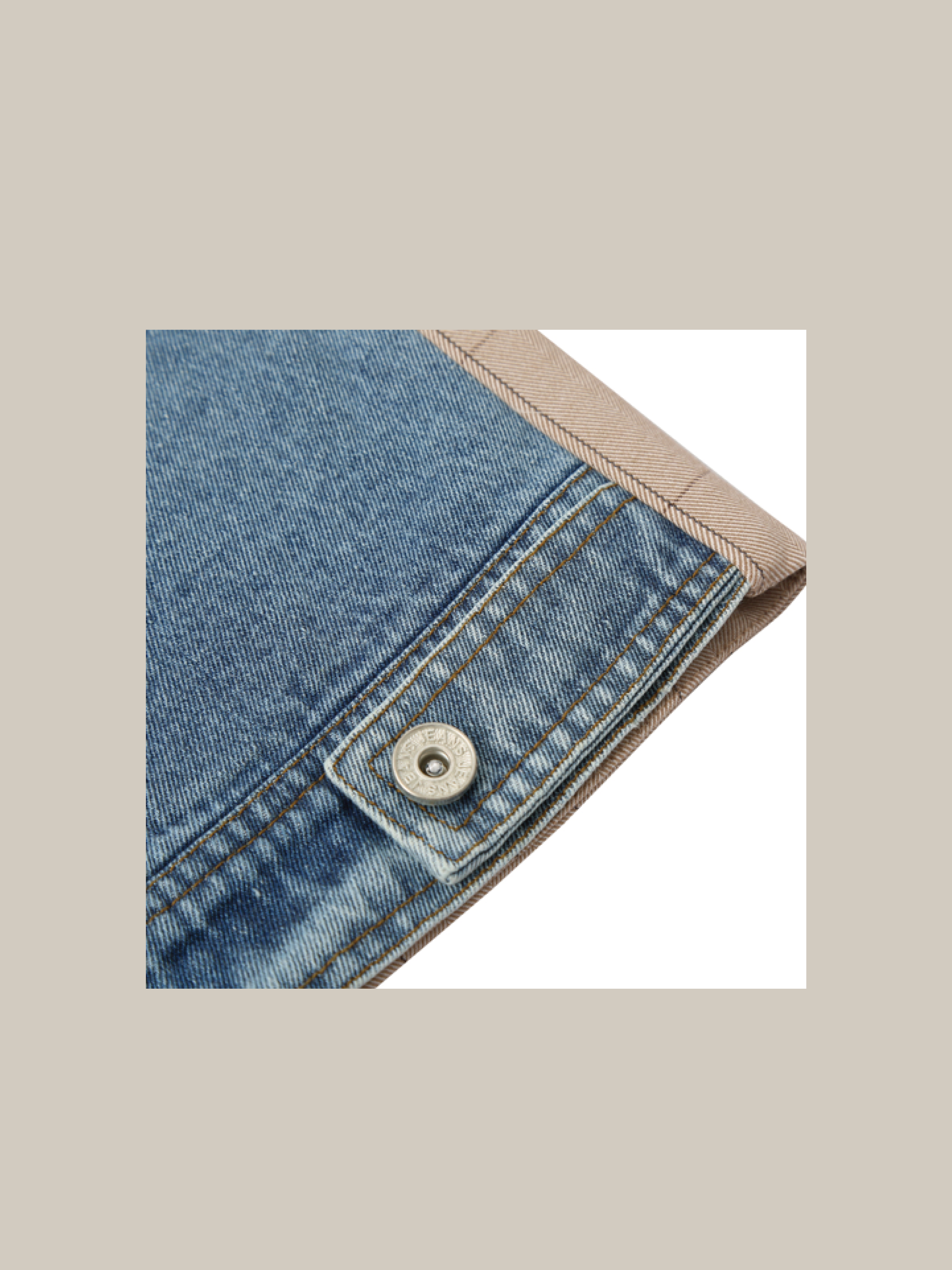 Denim Patchwork Jacket