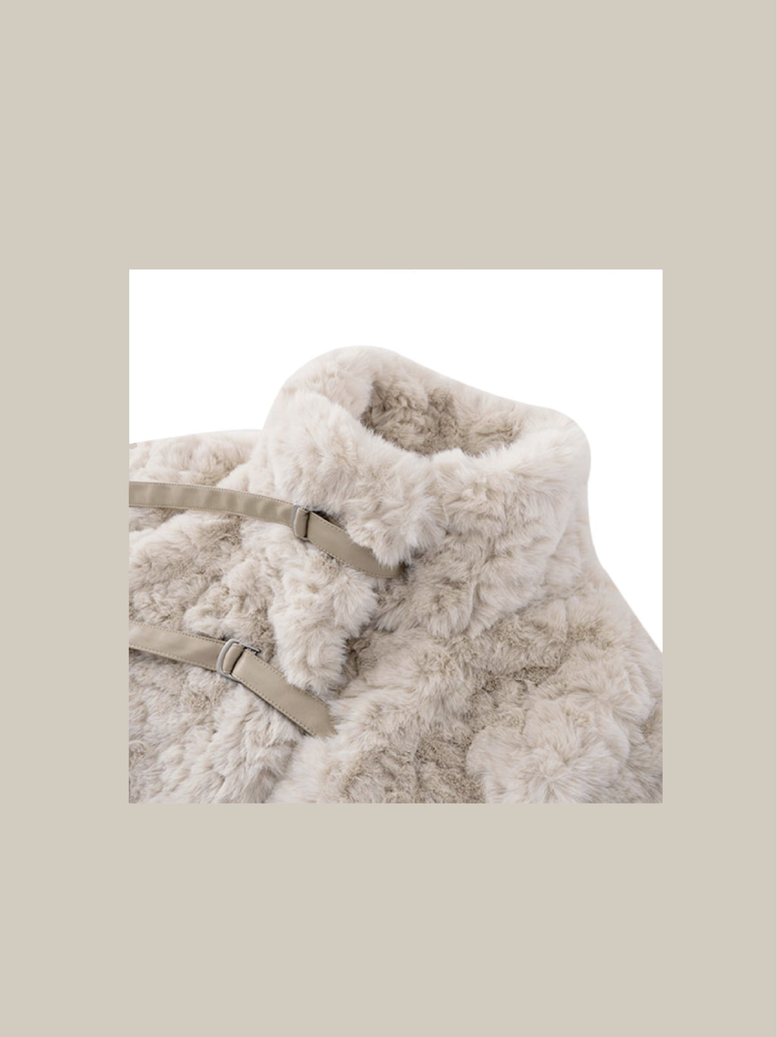 Faux Fur Plush Short Coat