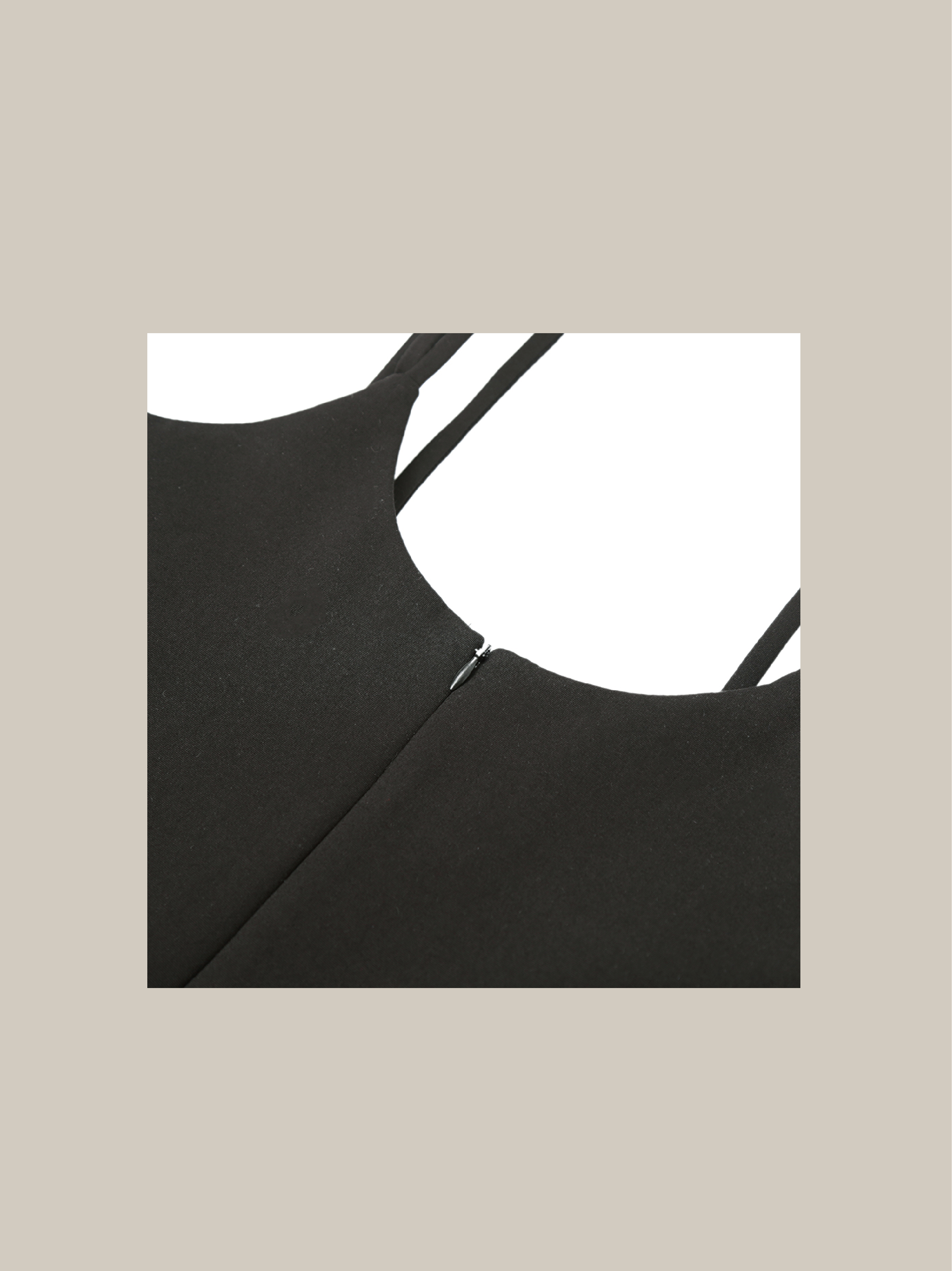 Black Ribbon Camisole T