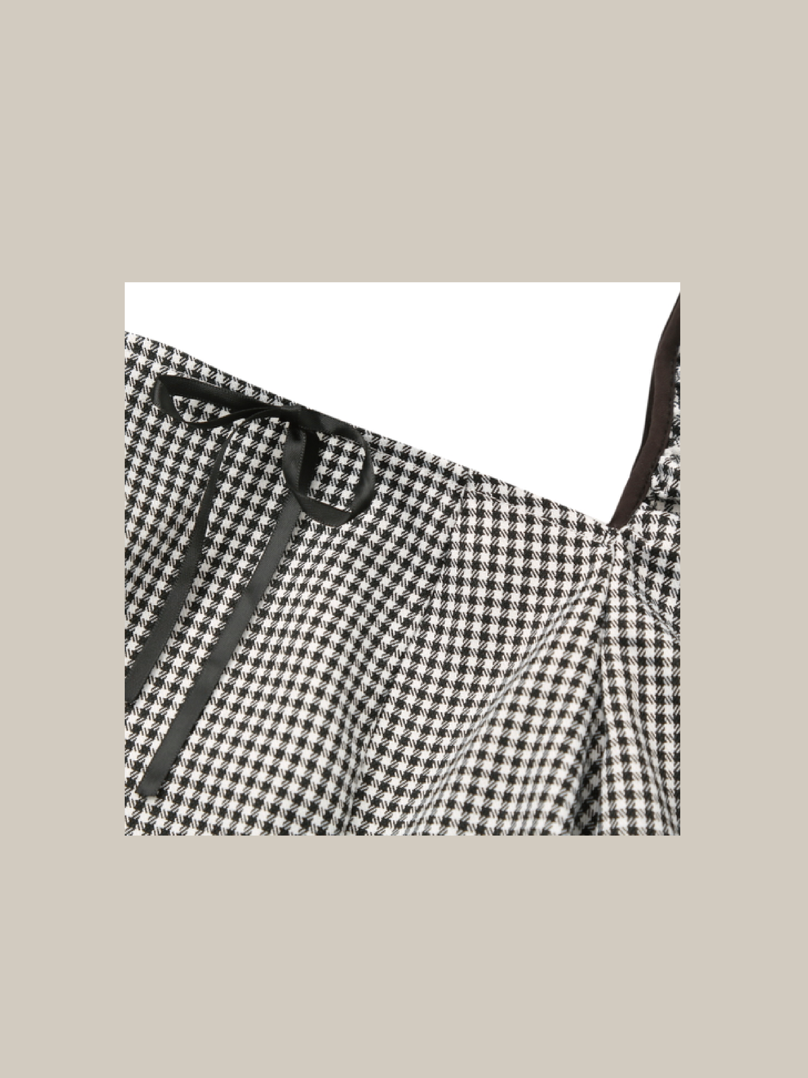 Off-Shoulder Gingham Short Top