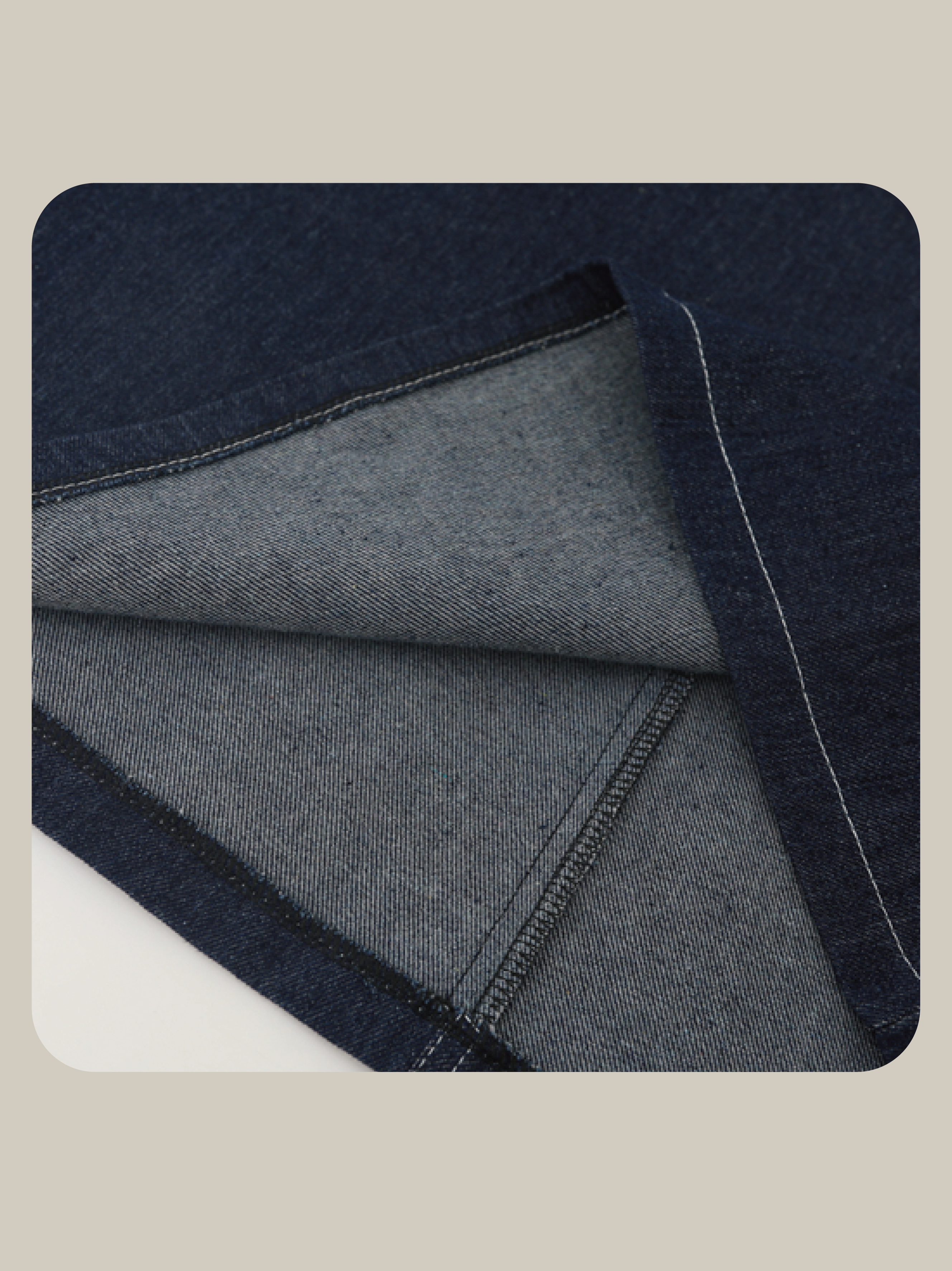 Lace Collar Denim One Piece