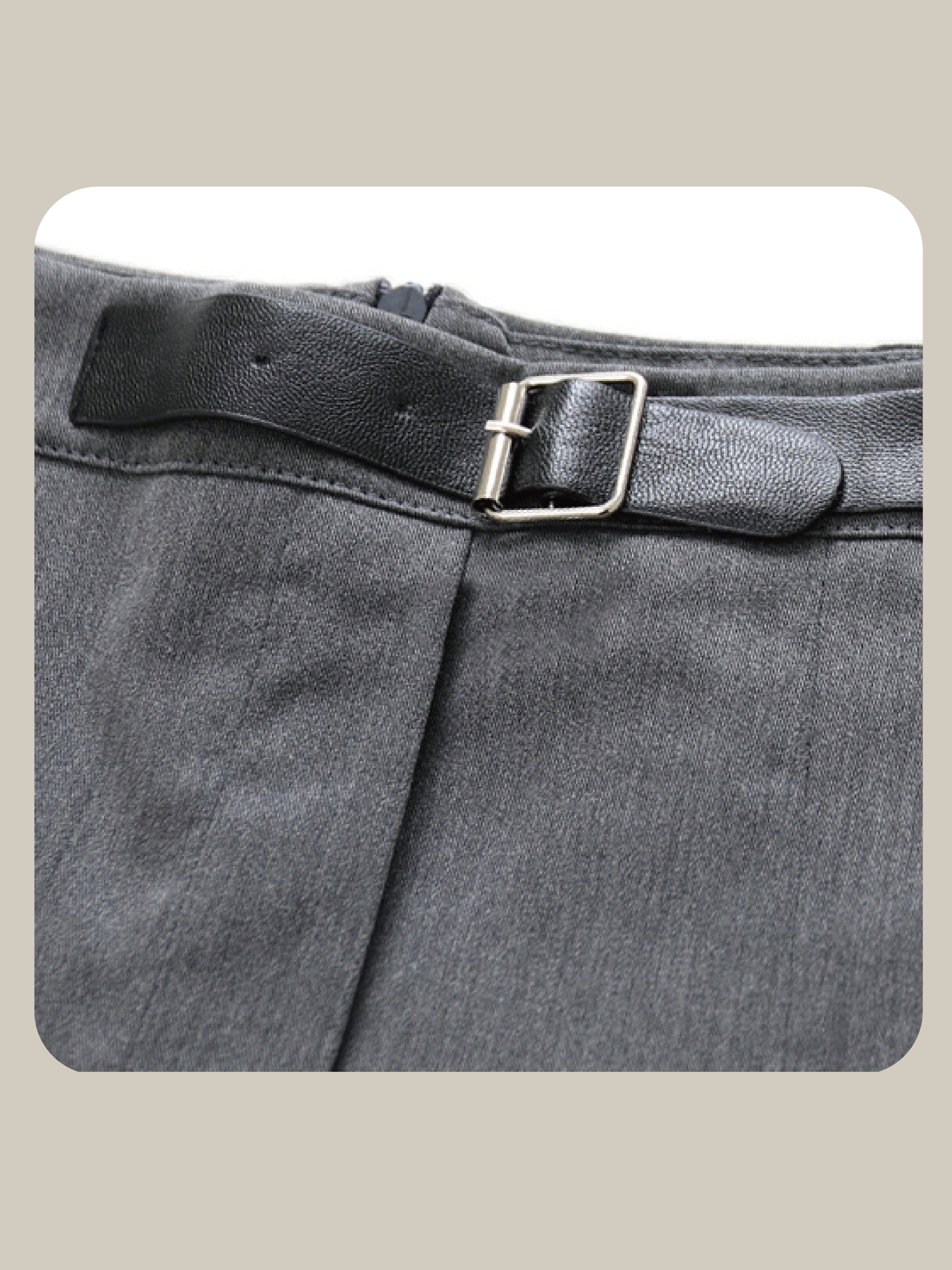 Irregular Pleated Skirt