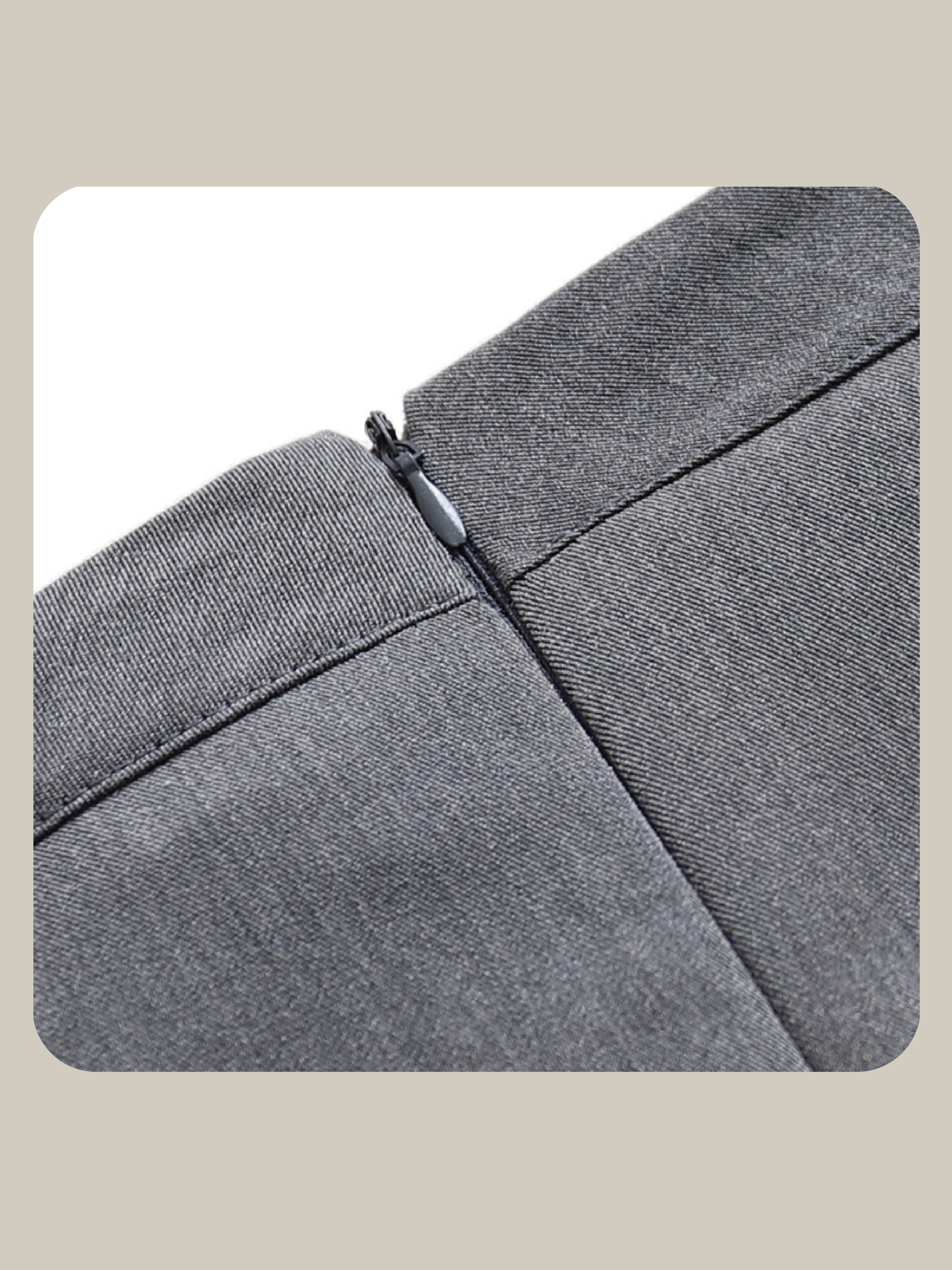 Irregular Pleated Skirt