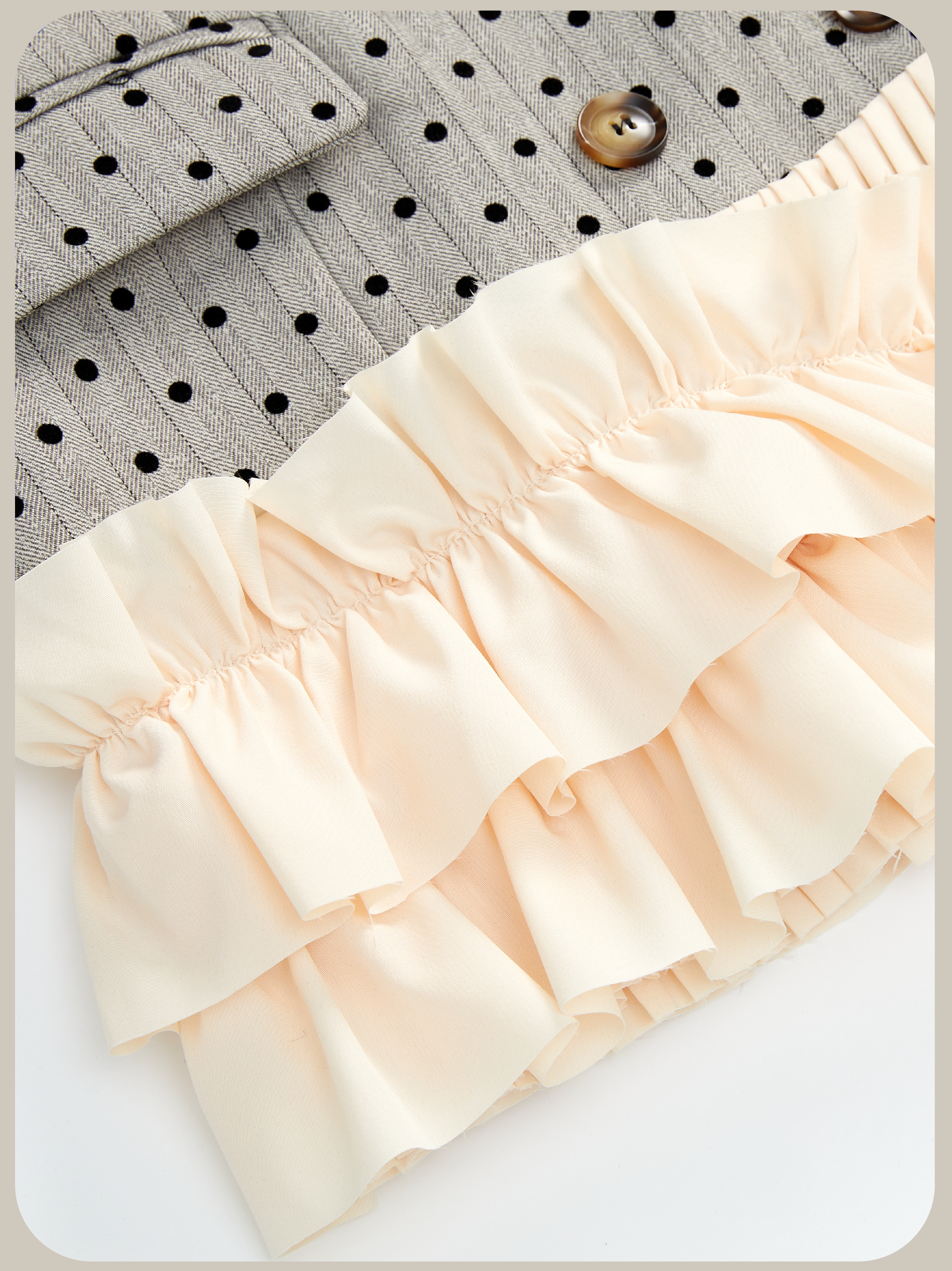 ・予約商品・Dots Princess Frill Jacket