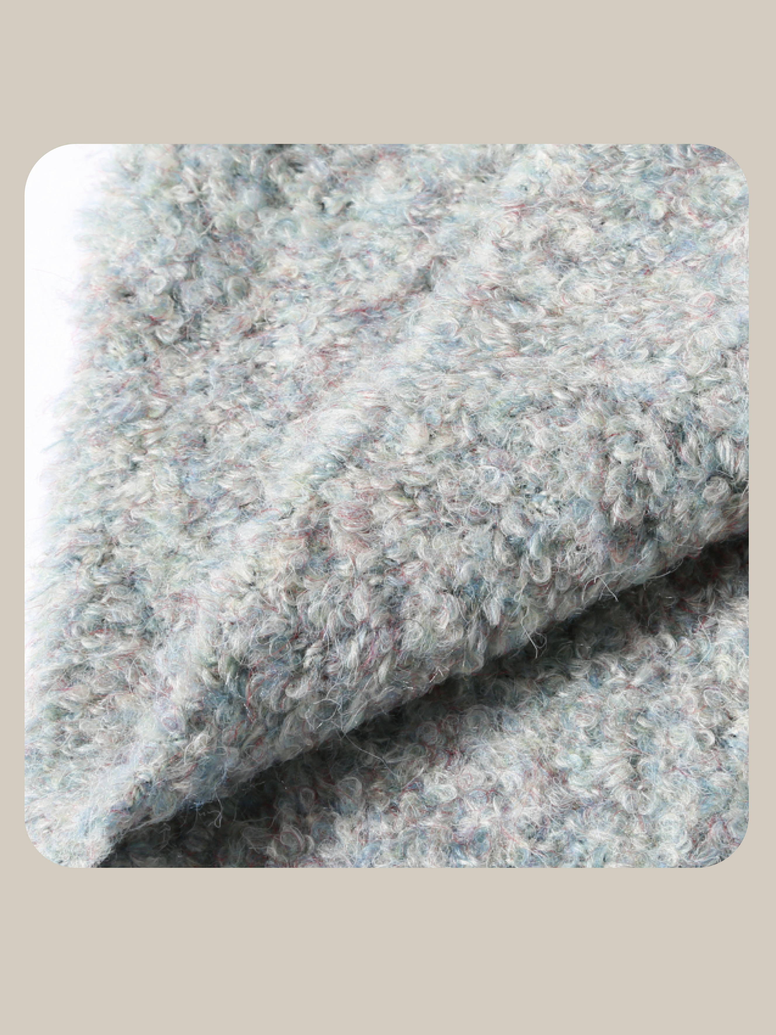 Mixed Knitting Yarn Top/ミックス編み糸トップ
