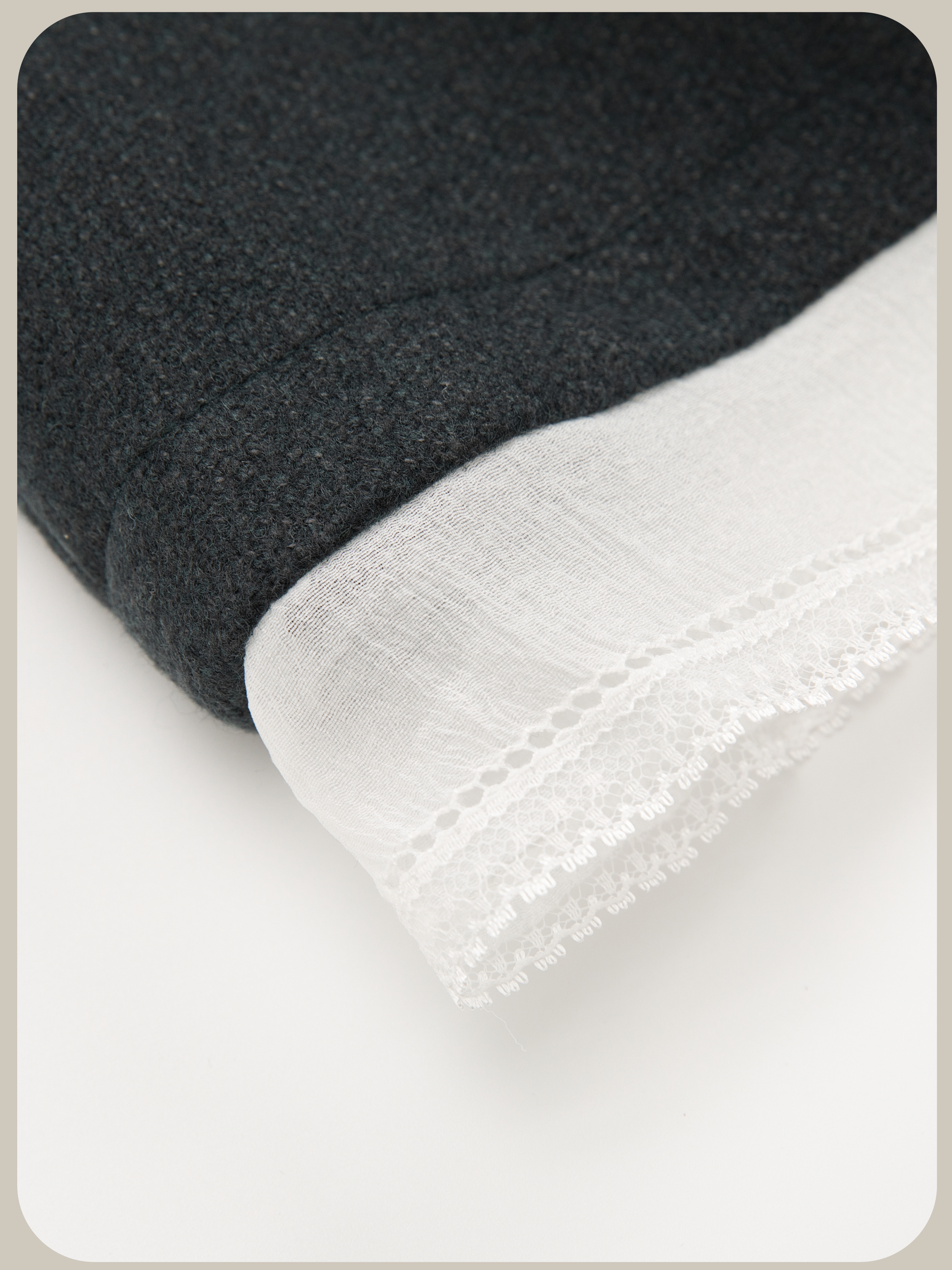 ・予約商品・Princess Lace Collar Woolly Pearl Set Up/プリンセスレースカラーウーリーパールセットアップ