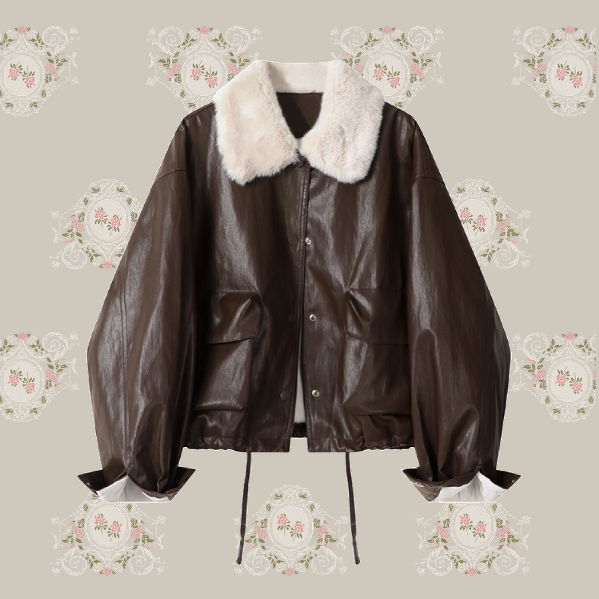 Cool Leather Fur Jacket/クールレザーファージャケット Cool Leather Fur Jacket/クールレザーファージャケット