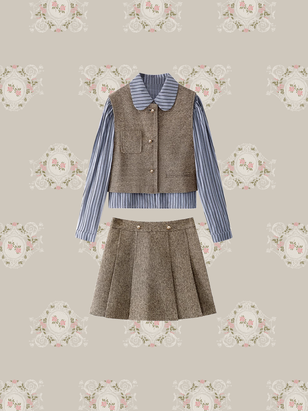 Elegant 3 Items Set-Up/エレガント3アイテムセットアップ 