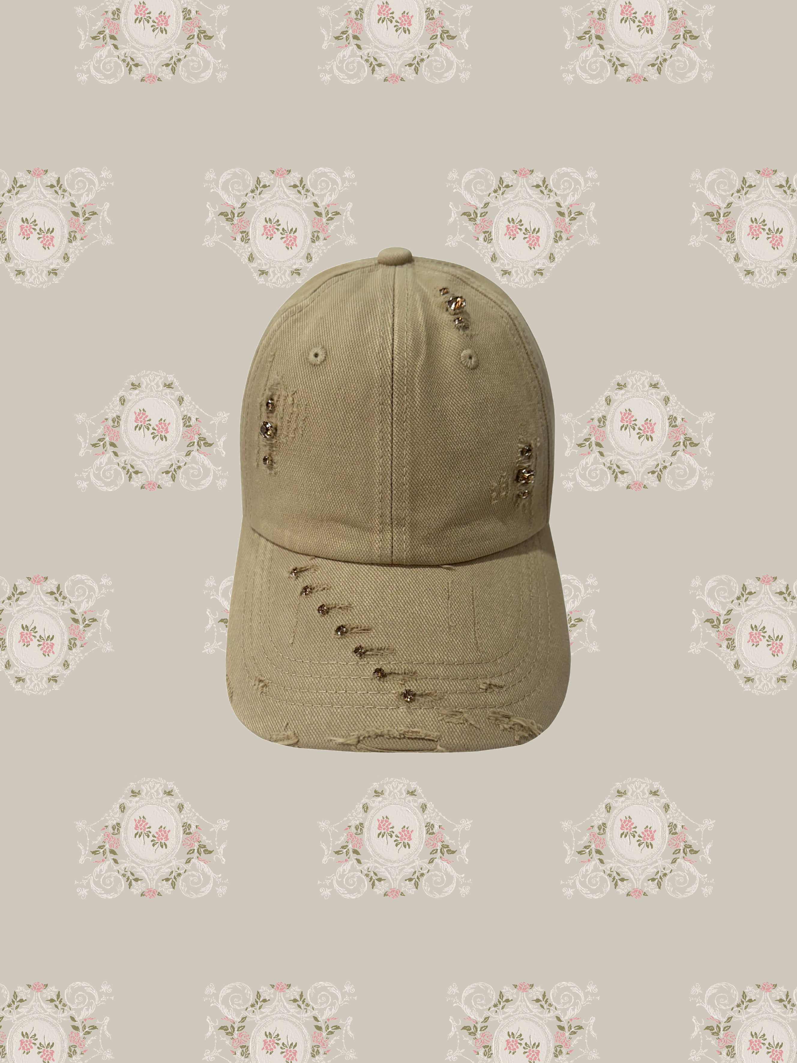 Fringe Crystal Cap