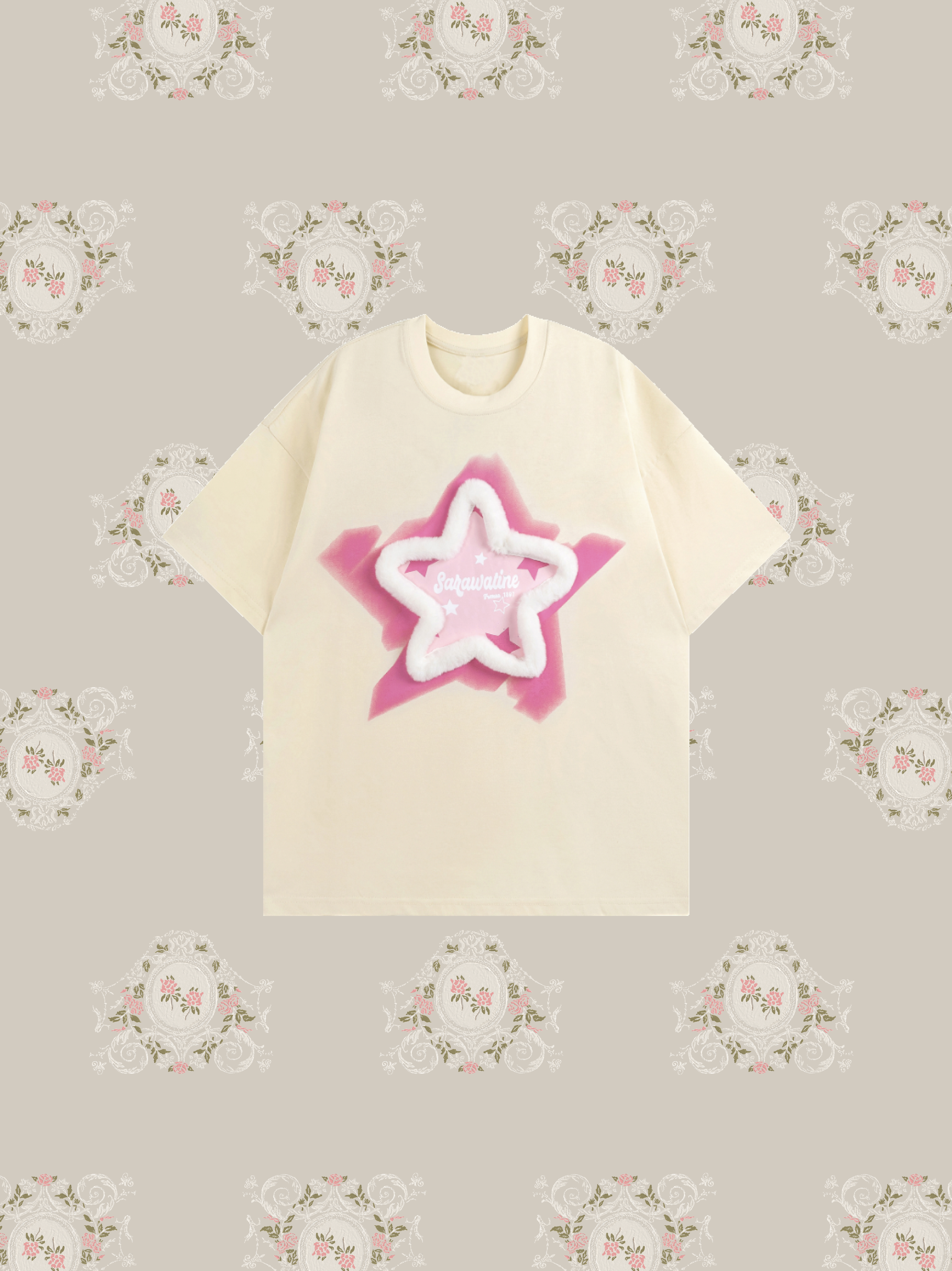 Print Star T-shirt/プリントスターTシャツ