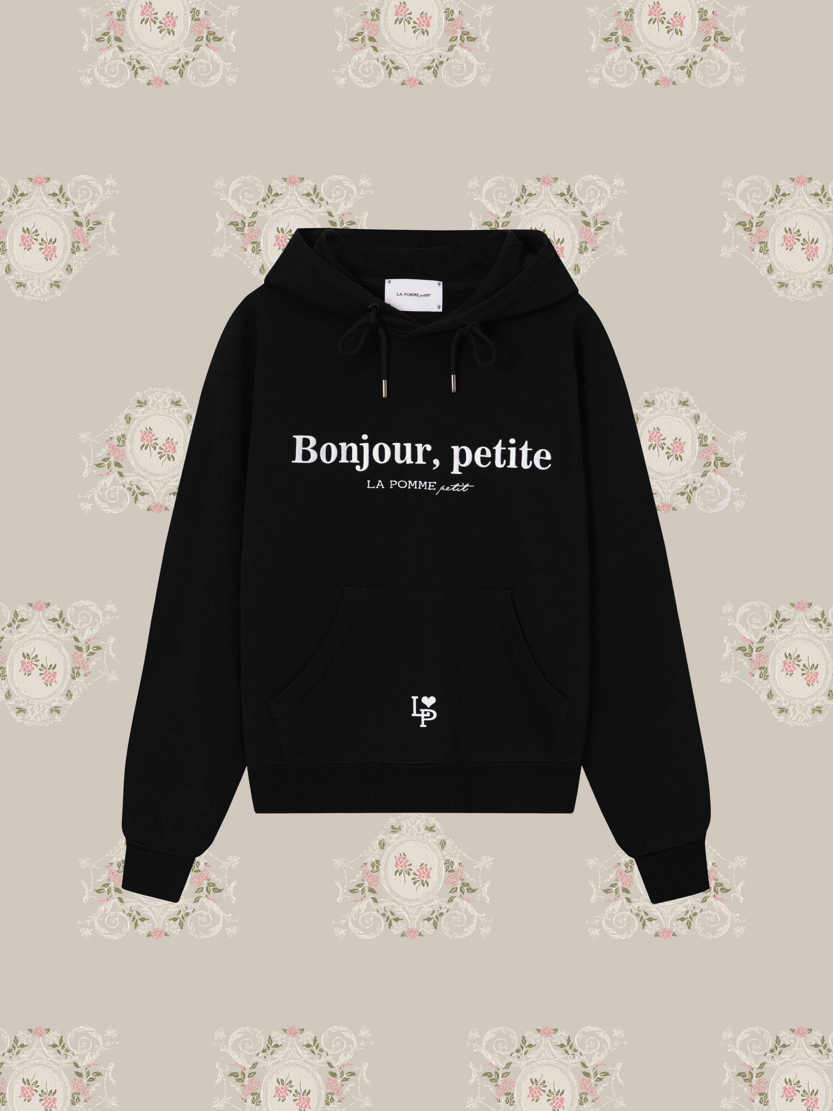 LA POMME petit Bonjour petite Hoodie