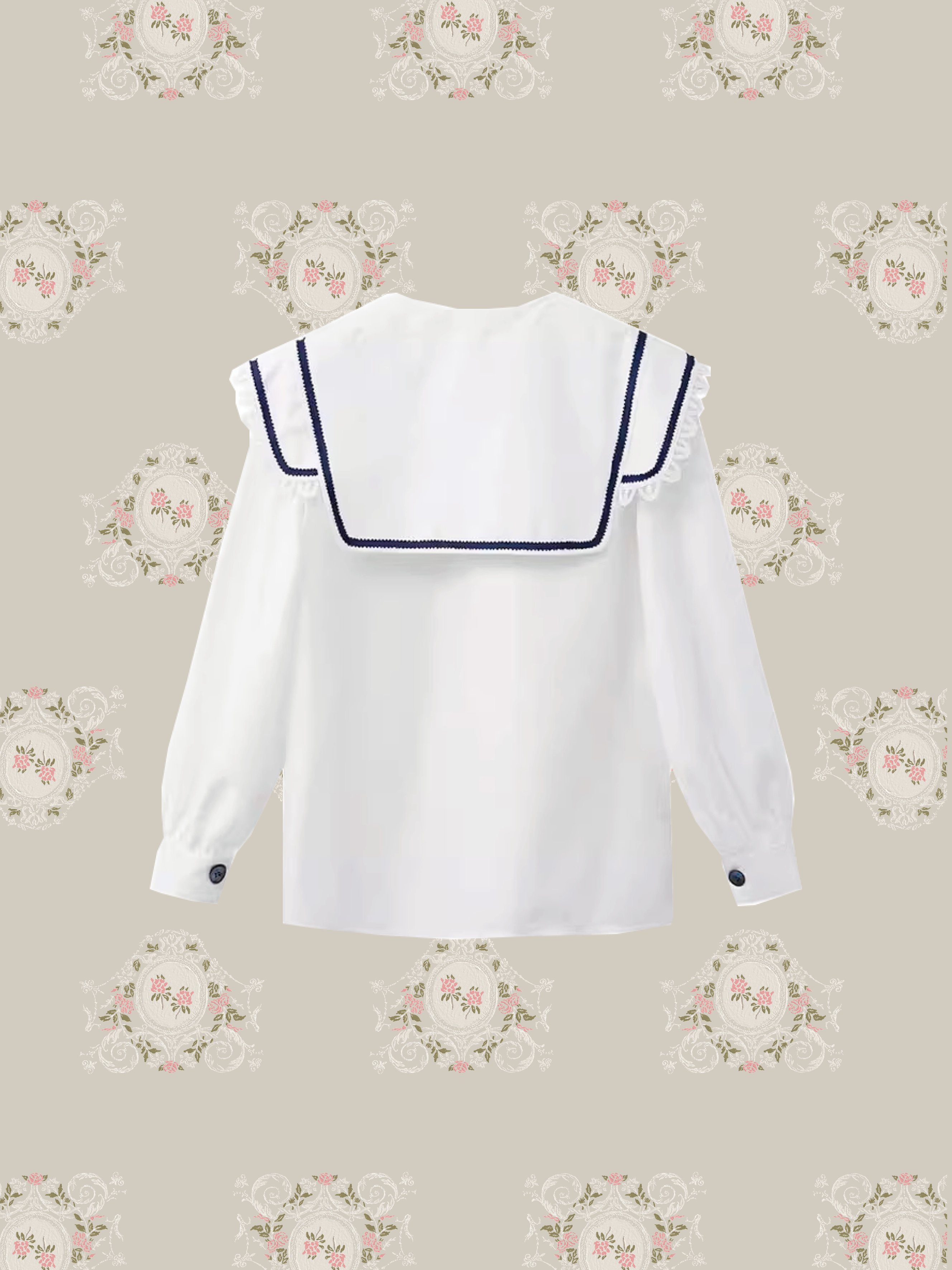 Big Sailor Collar Shirt  ビッグセーラーカラーシャツ