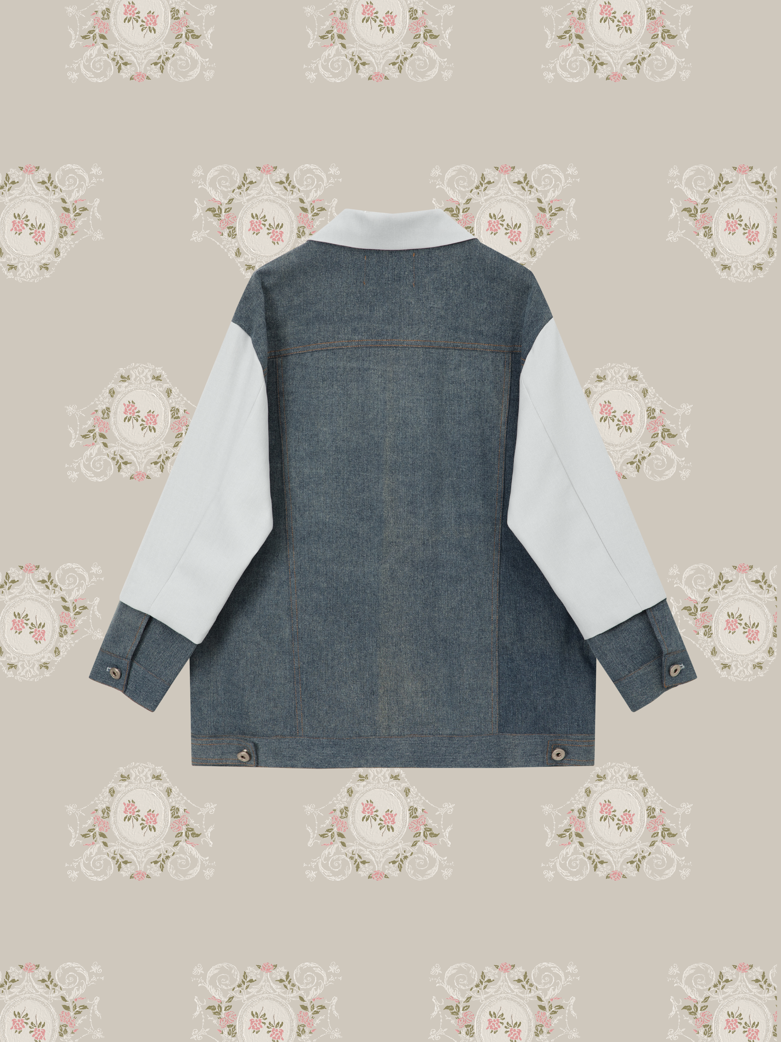 ・予約商品・Denim Patchwork Jacket/デニムパッチワークジャケット