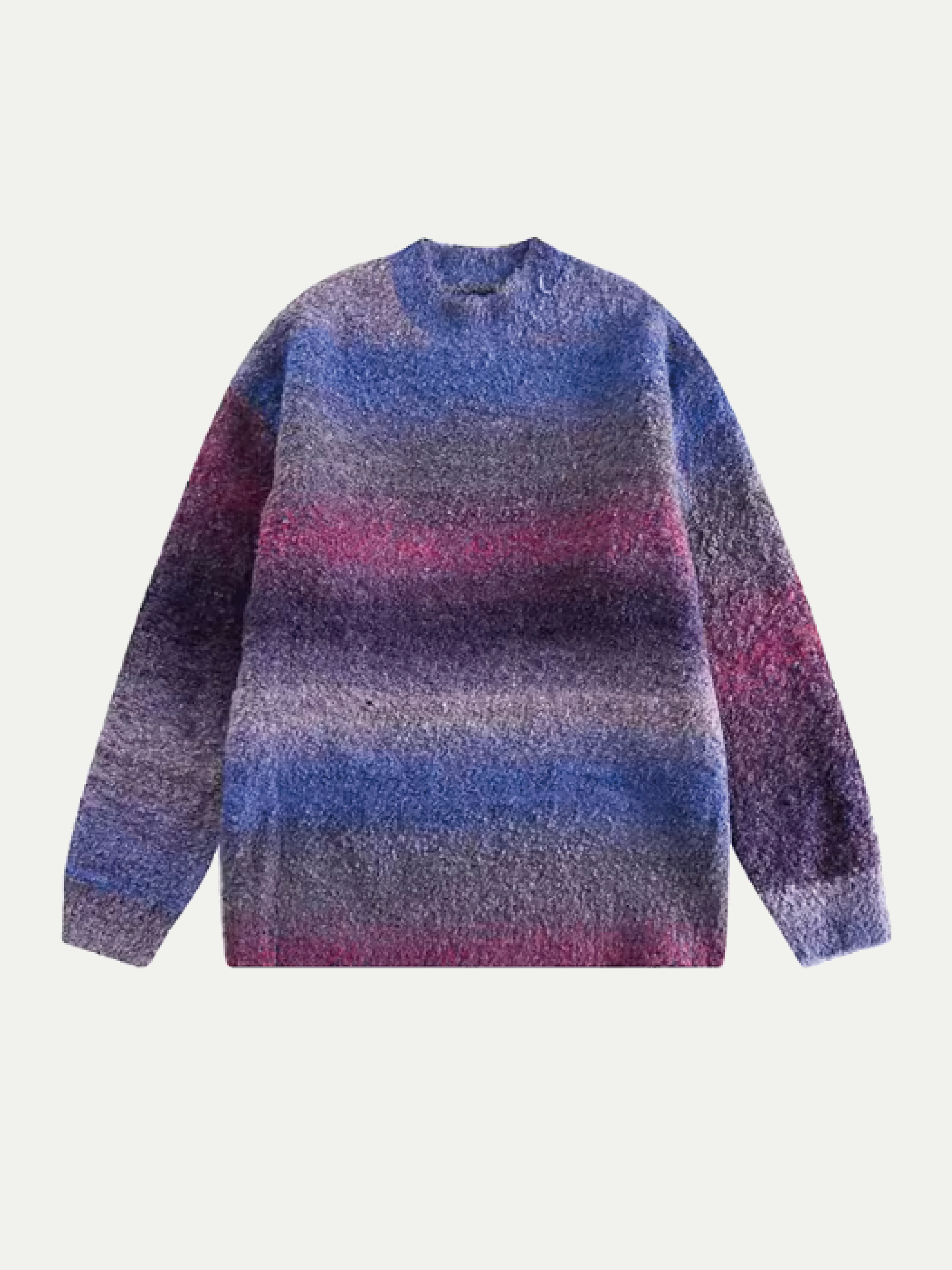 Rainbow Color Stripe Sweater