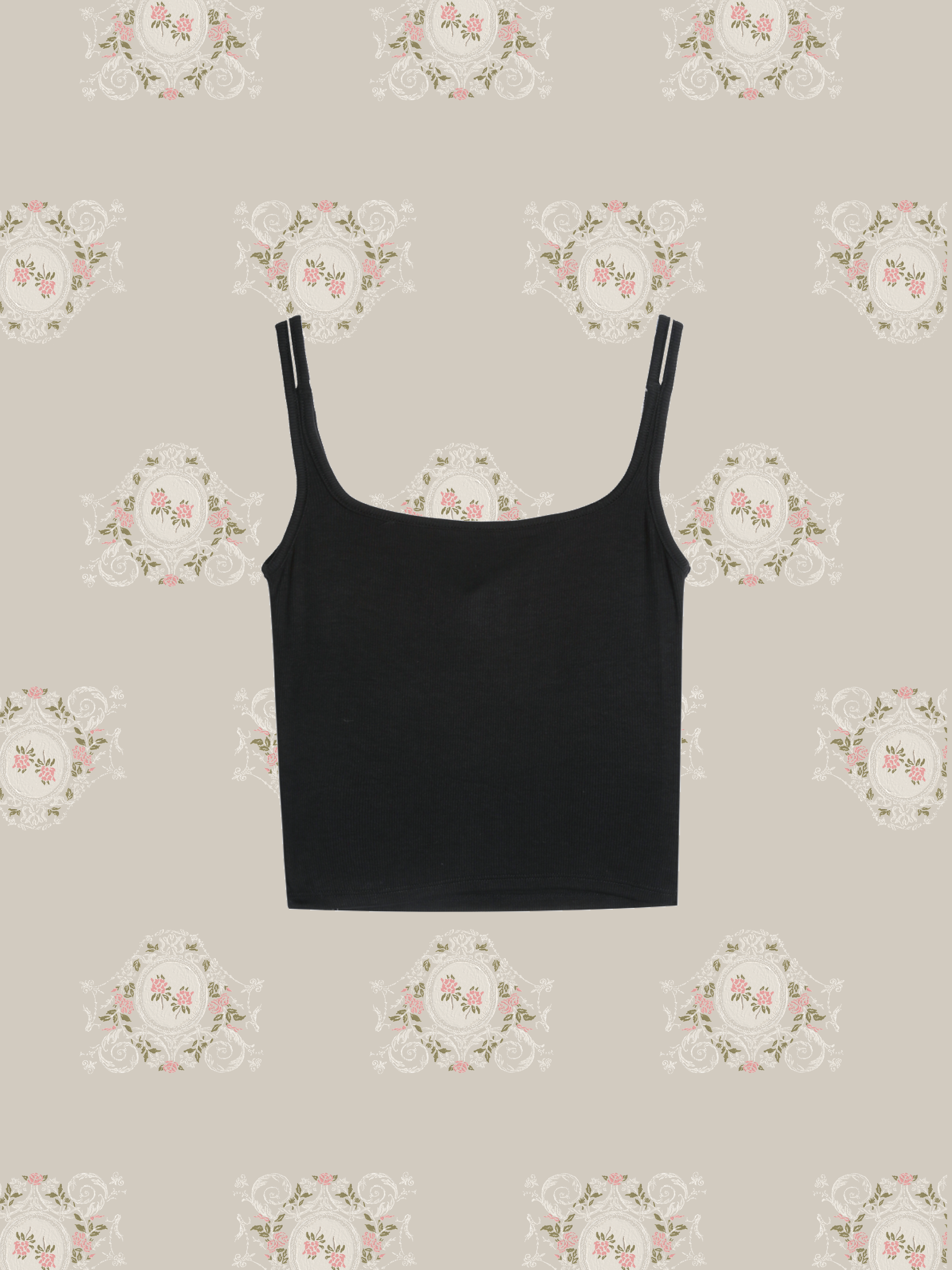 Cup In Sheer Cami/ブラ付きコットンキャミ