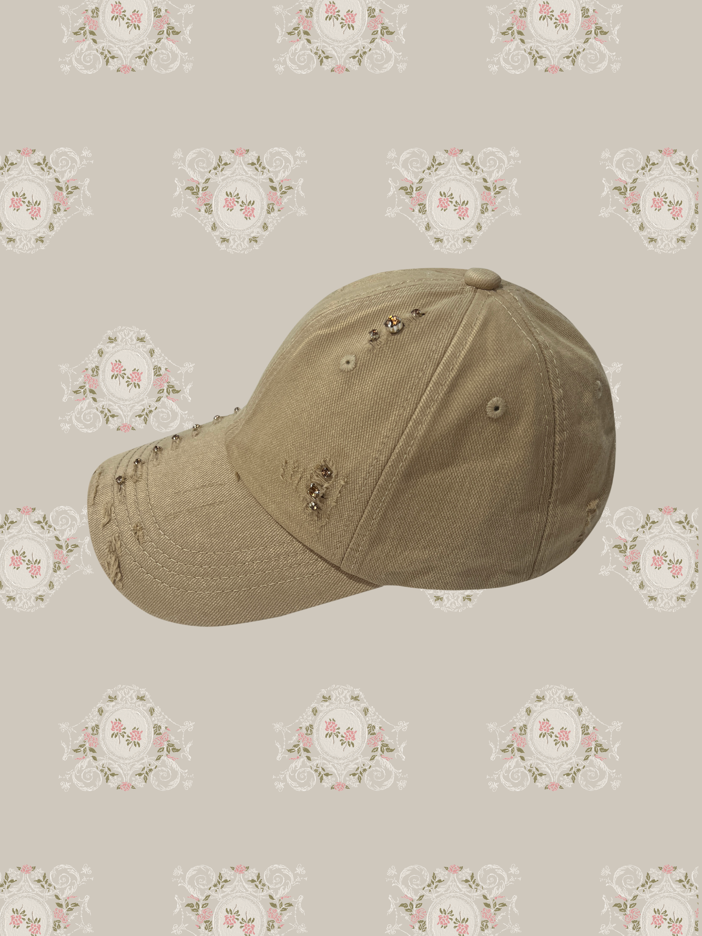 Fringe Crystal Cap
